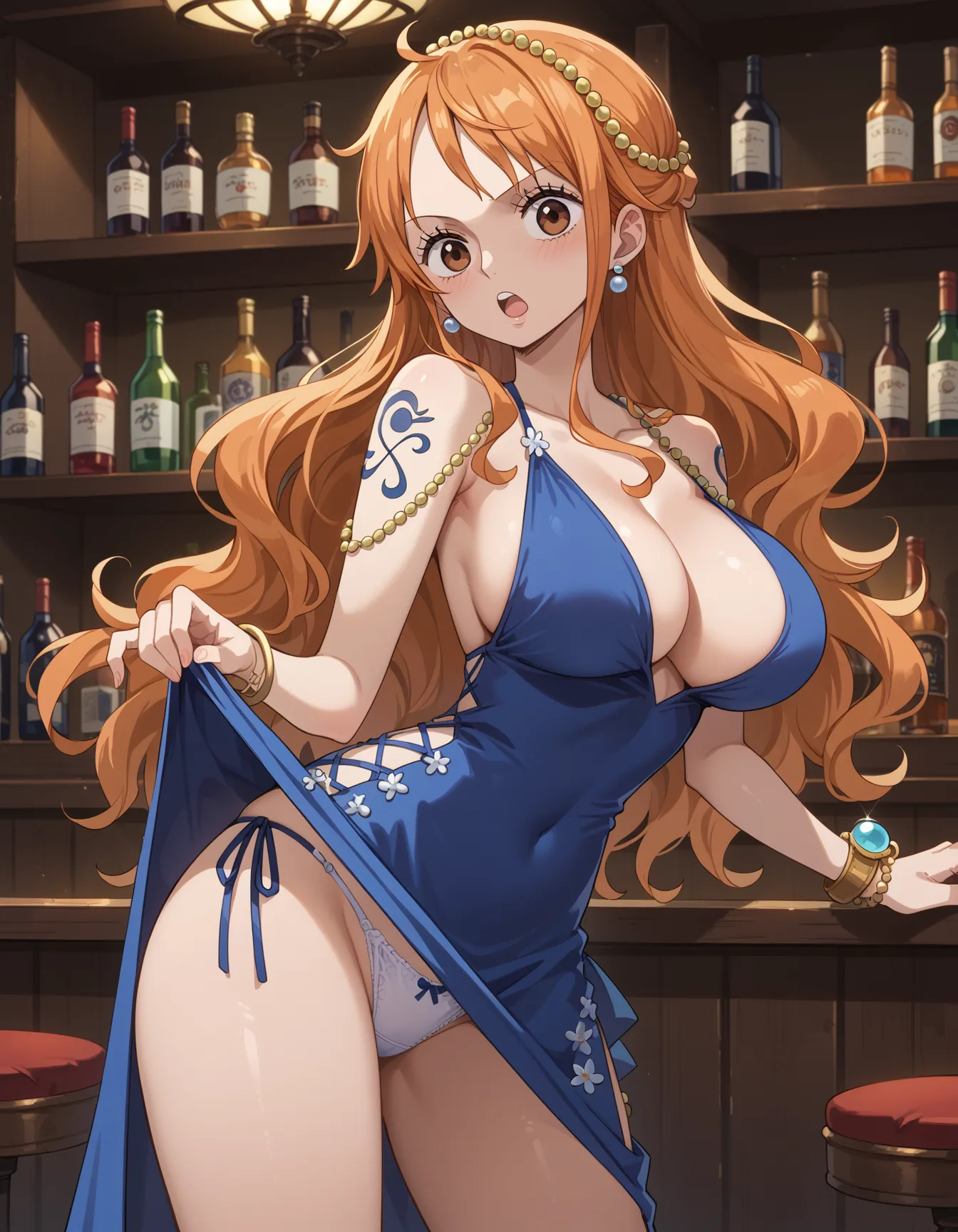 【「下着（ブラジャー・パンティ）」AIエロ画像（イラスト・アニメ・二次元風）15996枚まとめ！(127ページ目)のエロ画像7枚目