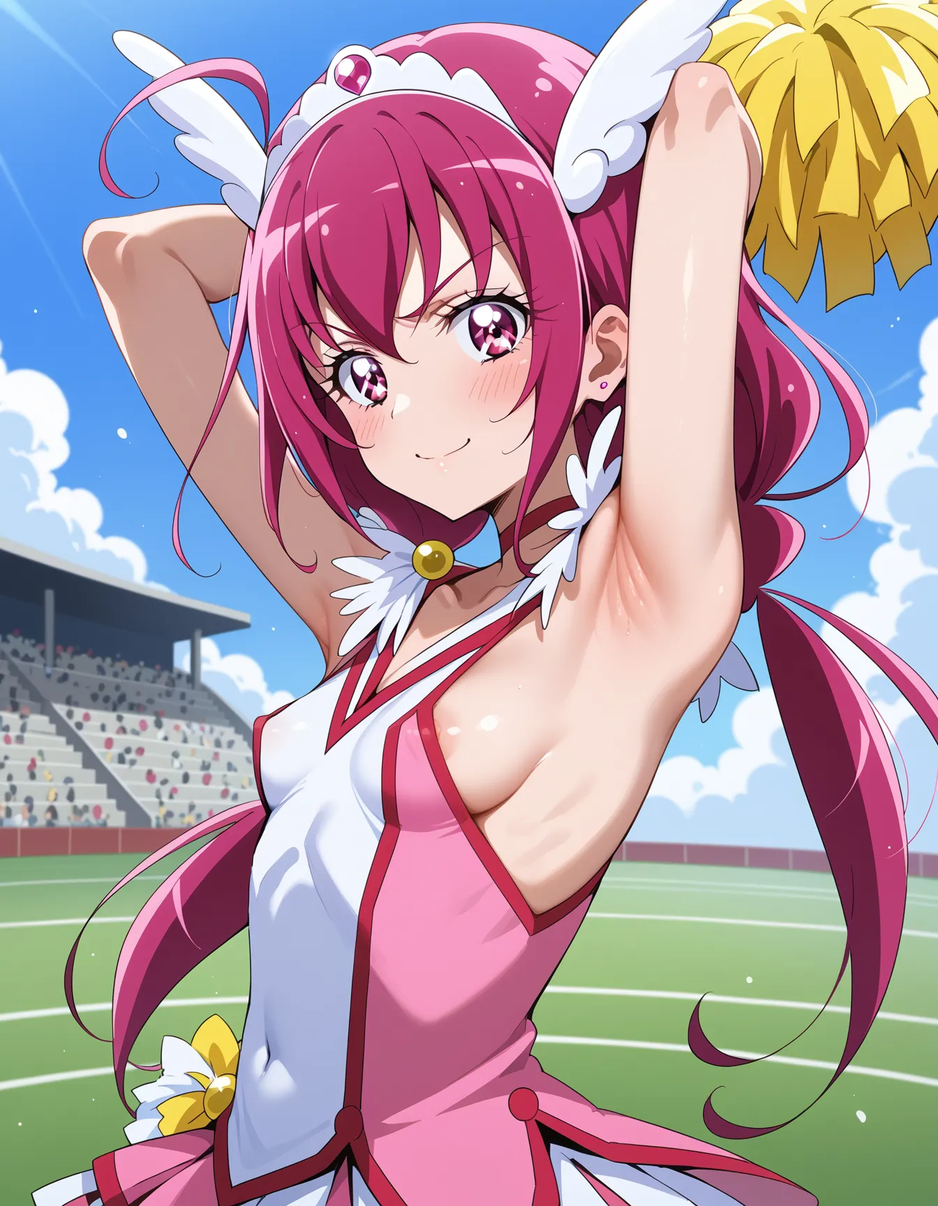 【「下着（ブラジャー・パンティ）」AIエロ画像（イラスト・アニメ・二次元風）15996枚まとめ！(127ページ目)のエロ画像4枚目