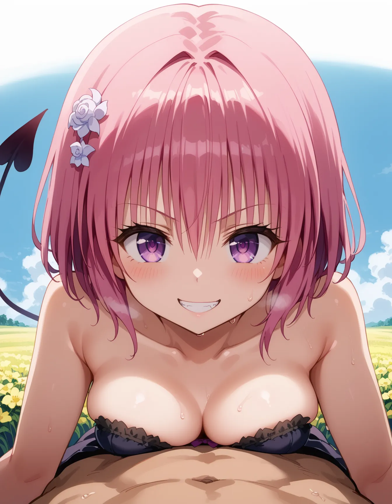 【「下着（ブラジャー・パンティ）」AIエロ画像（イラスト・アニメ・二次元風）15996枚まとめ！(127ページ目)のエロ画像2枚目