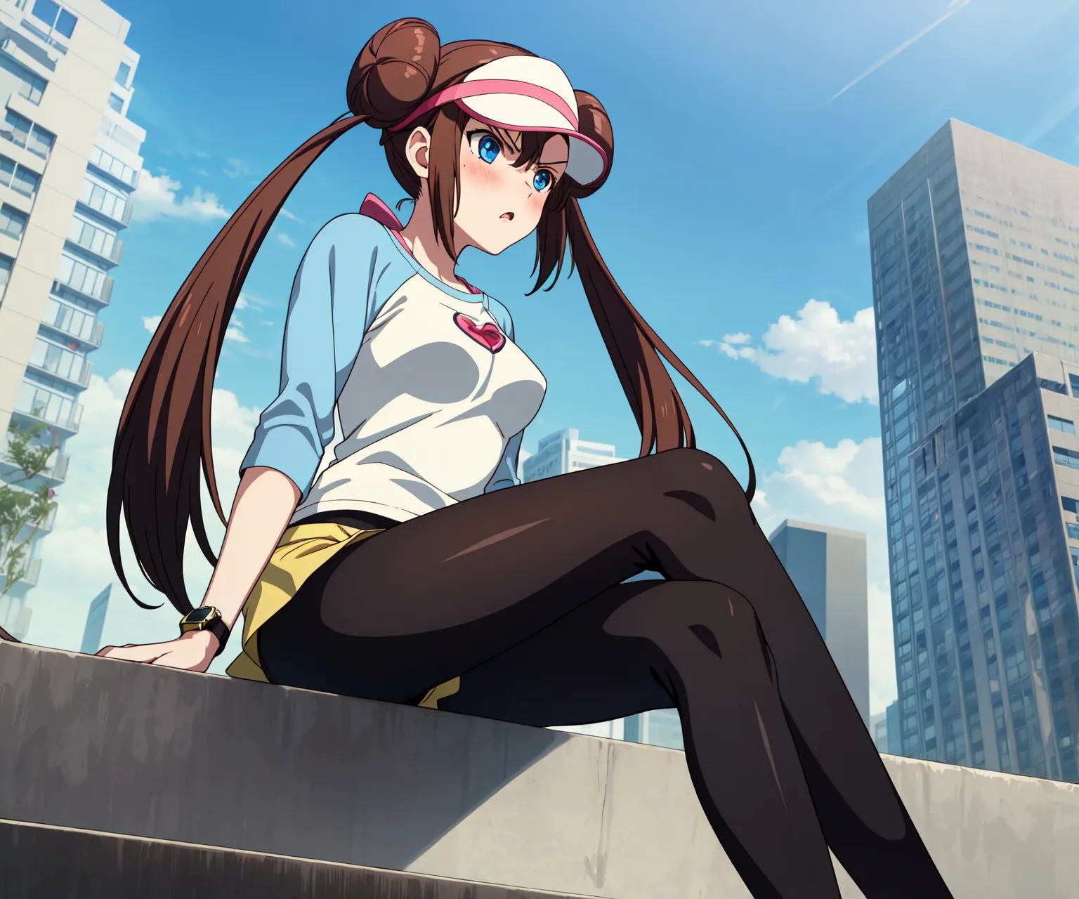 【「パンスト」AIエロ画像（イラスト・アニメ・二次元風）1436枚まとめ！(13ページ目)のエロ画像2枚目