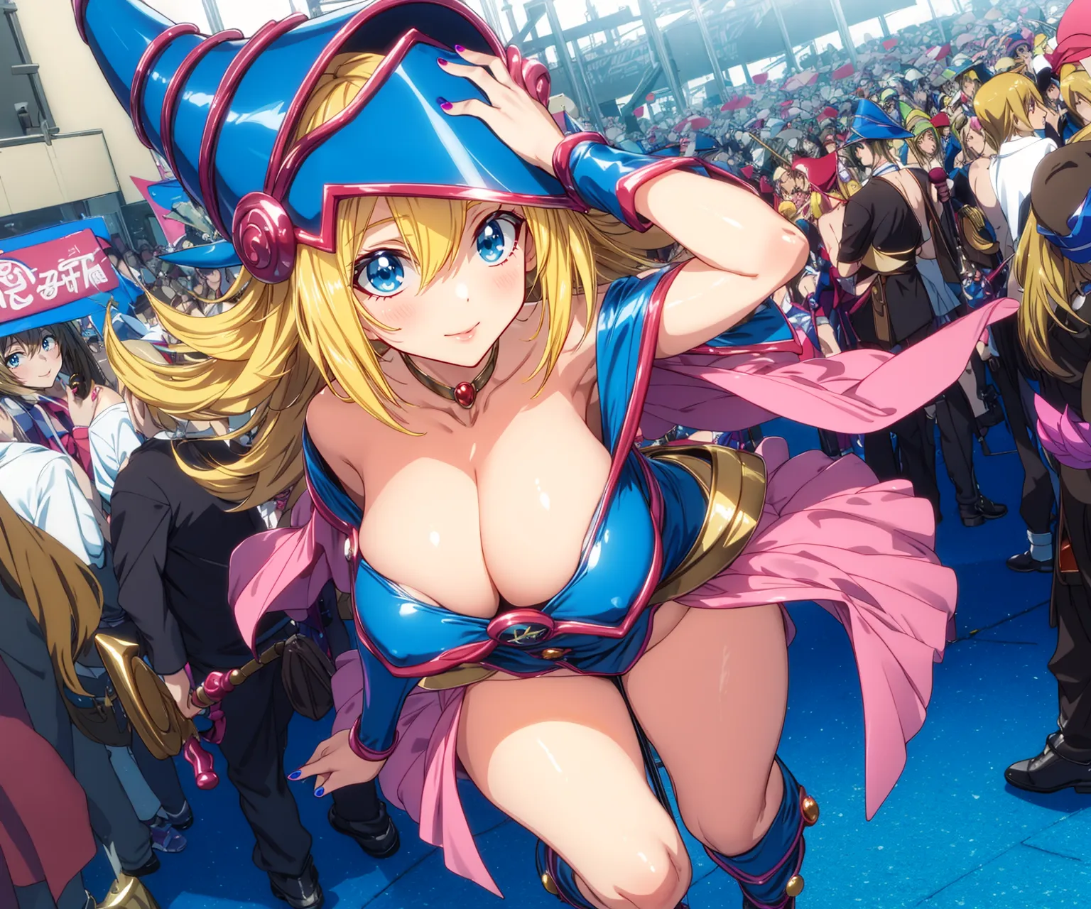 【「爆乳・超乳」AIエロ画像（イラスト・アニメ・二次元風）5621枚まとめ！(43ページ目)のエロ画像10枚目