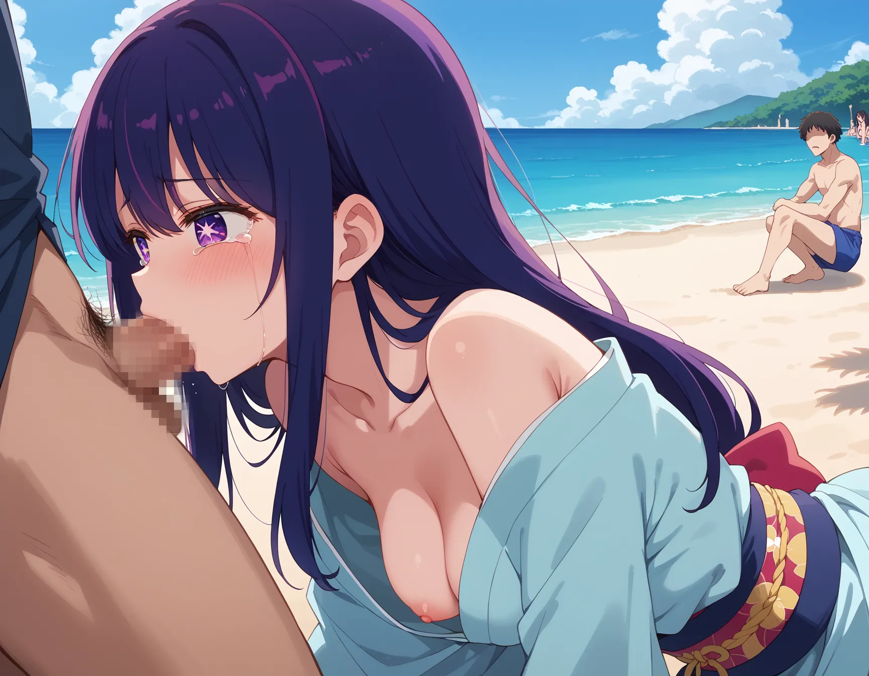【「着物」AIエロ画像（イラスト・アニメ・二次元風）1472枚まとめ！(12ページ目)のエロ画像19枚目