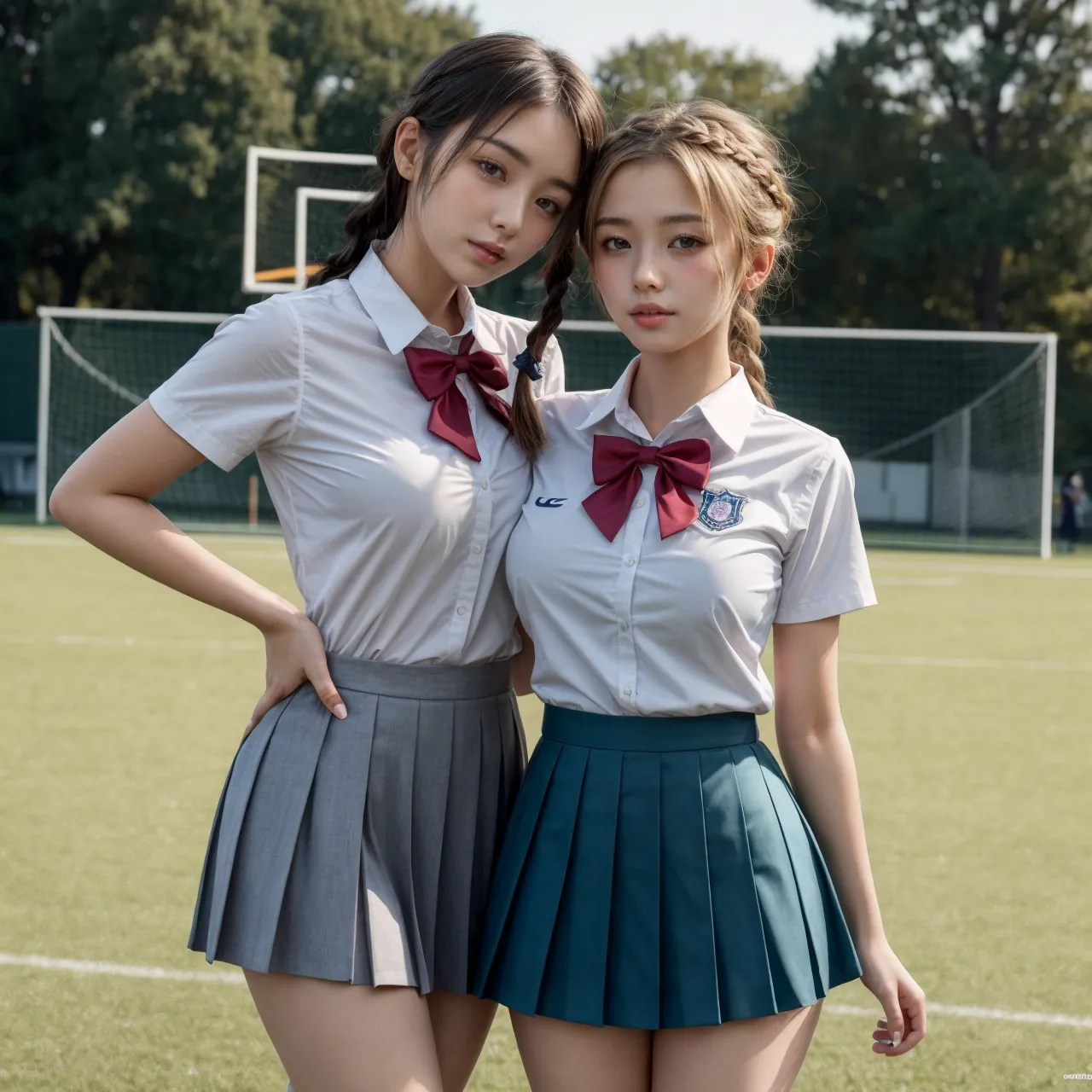 【「女子校生・JK×おまんこ」AIエロ画像（リアル・実写・フォト風）1655枚まとめ！(12ページ目)のエロ画像13枚目