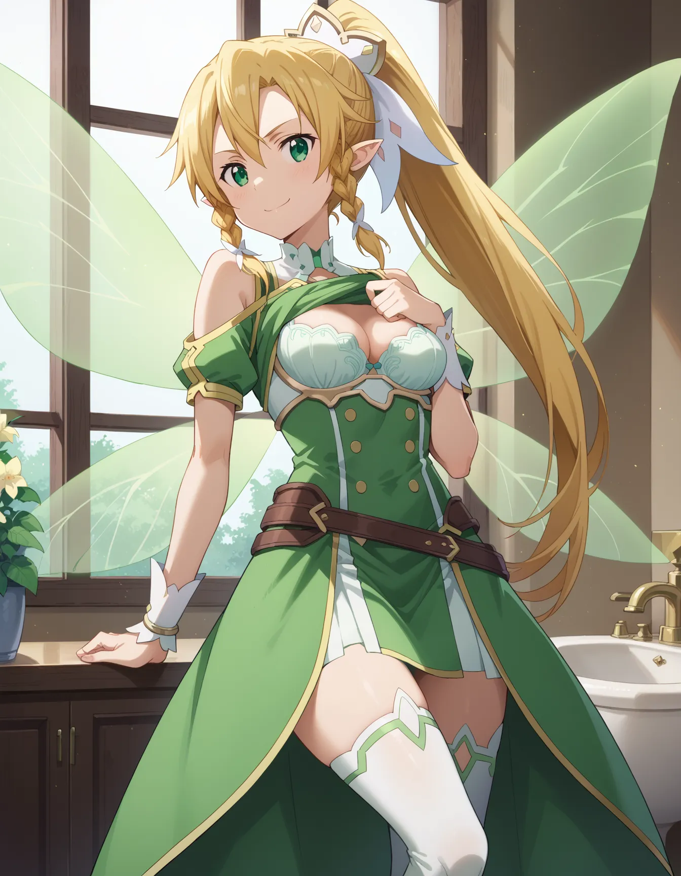 【「下着（ブラジャー・パンティ）」AIエロ画像（イラスト・アニメ・二次元風）15996枚まとめ！(126ページ目)のエロ画像7枚目