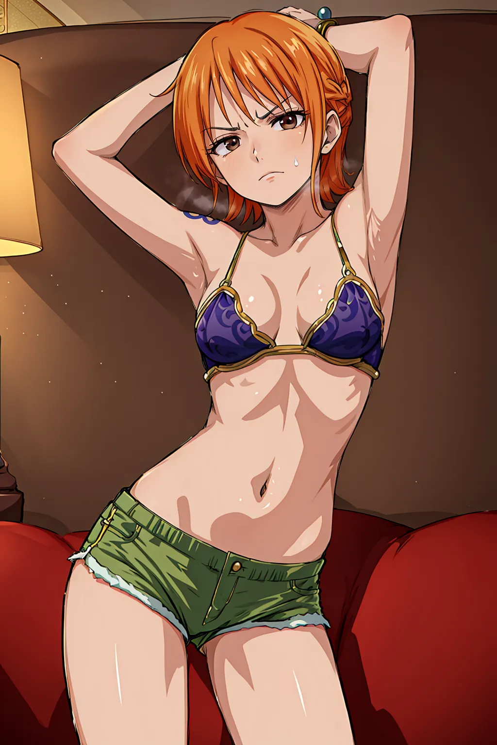 【「下着（ブラジャー・パンティ）」AIエロ画像（イラスト・アニメ・二次元風）15996枚まとめ！(126ページ目)のエロ画像1枚目