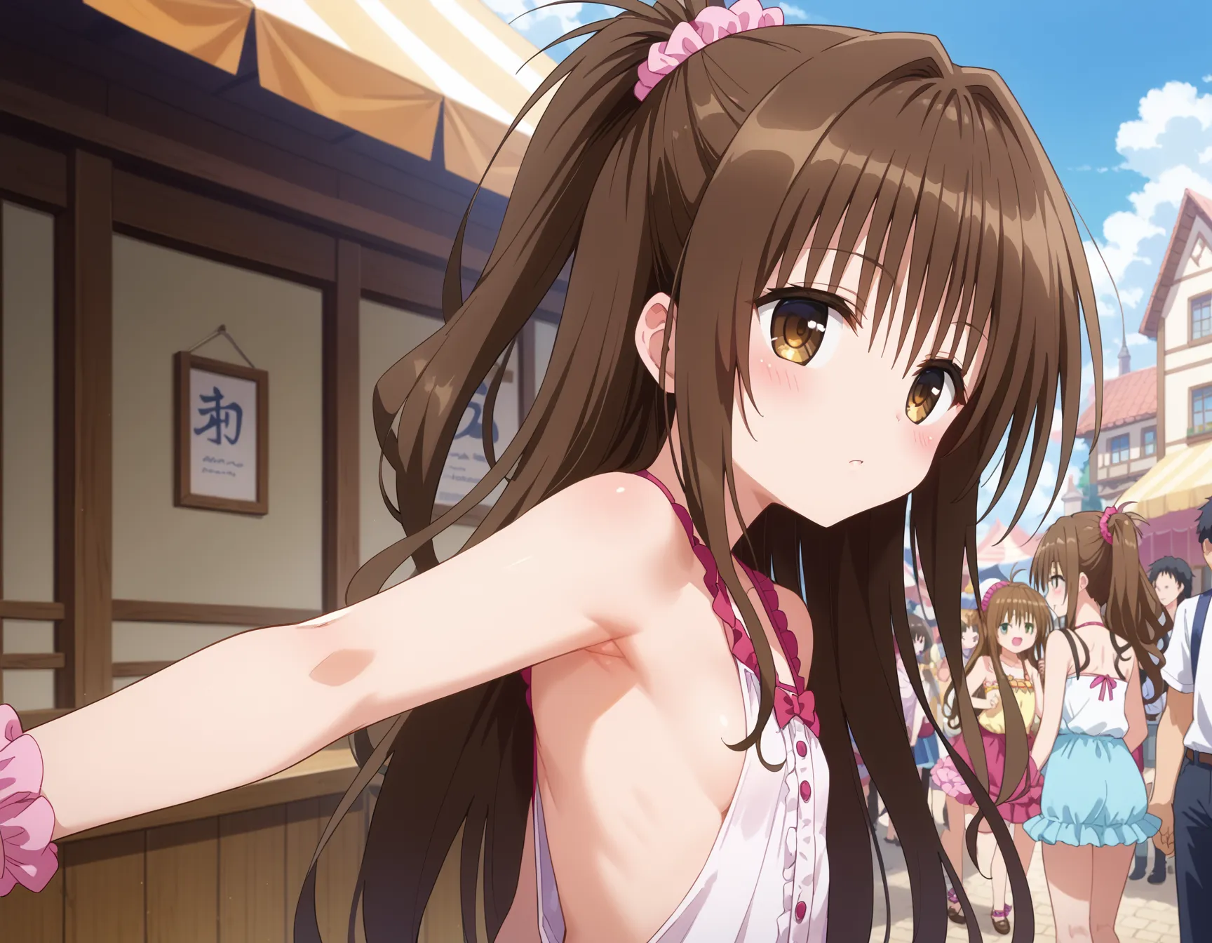 【「貧乳」AIエロ画像（イラスト・アニメ・二次元風）8390枚まとめ！(68ページ目)のエロ画像15枚目