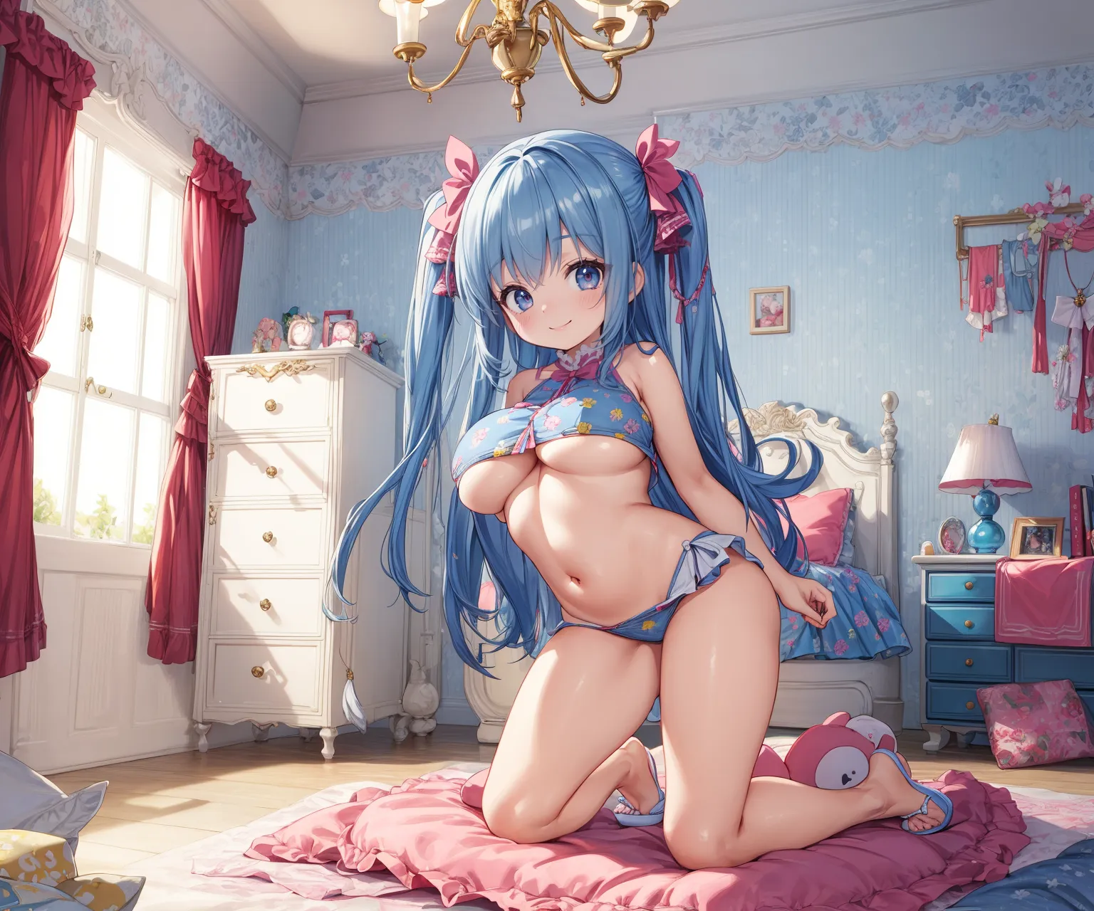 【「爆乳・超乳」AIエロ画像（イラスト・アニメ・二次元風）5621枚まとめ！(43ページ目)のエロ画像5枚目