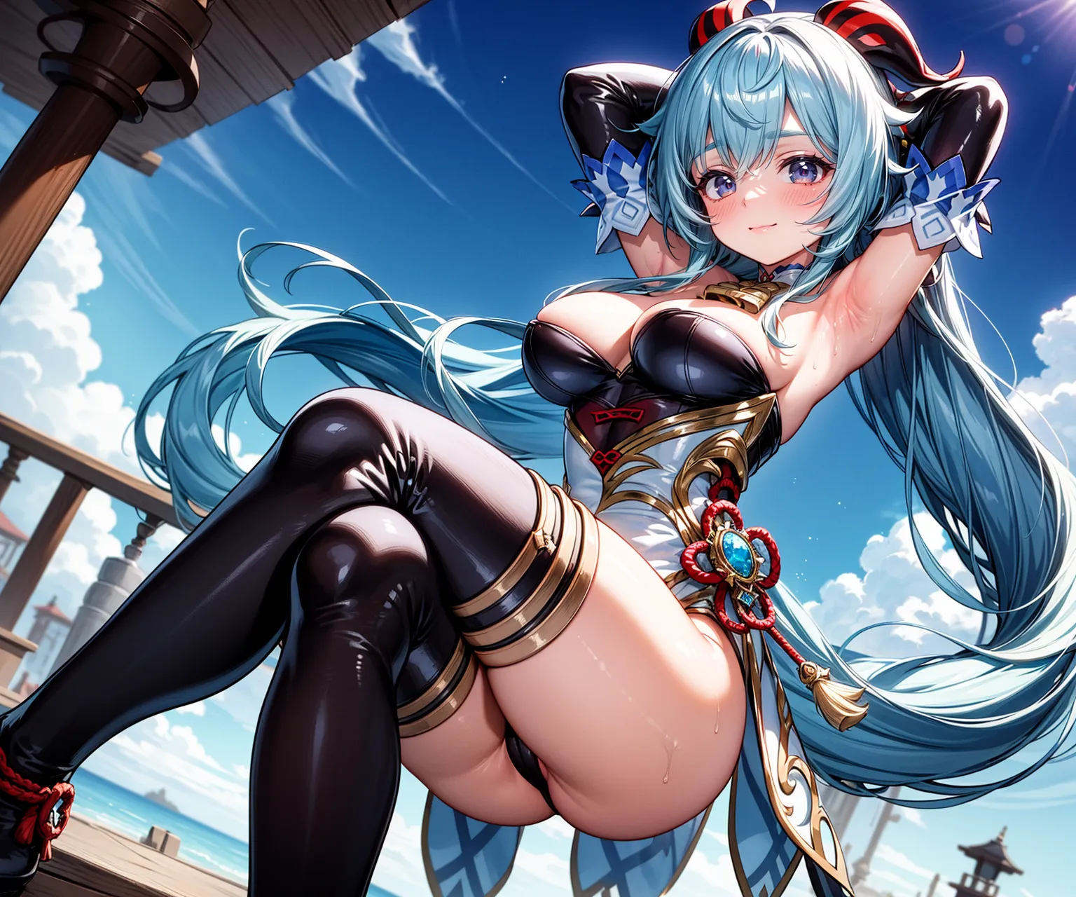 【「巨乳」AIエロ画像（イラスト・アニメ・二次元風）26161枚まとめ！(209ページ目)のエロ画像24枚目
