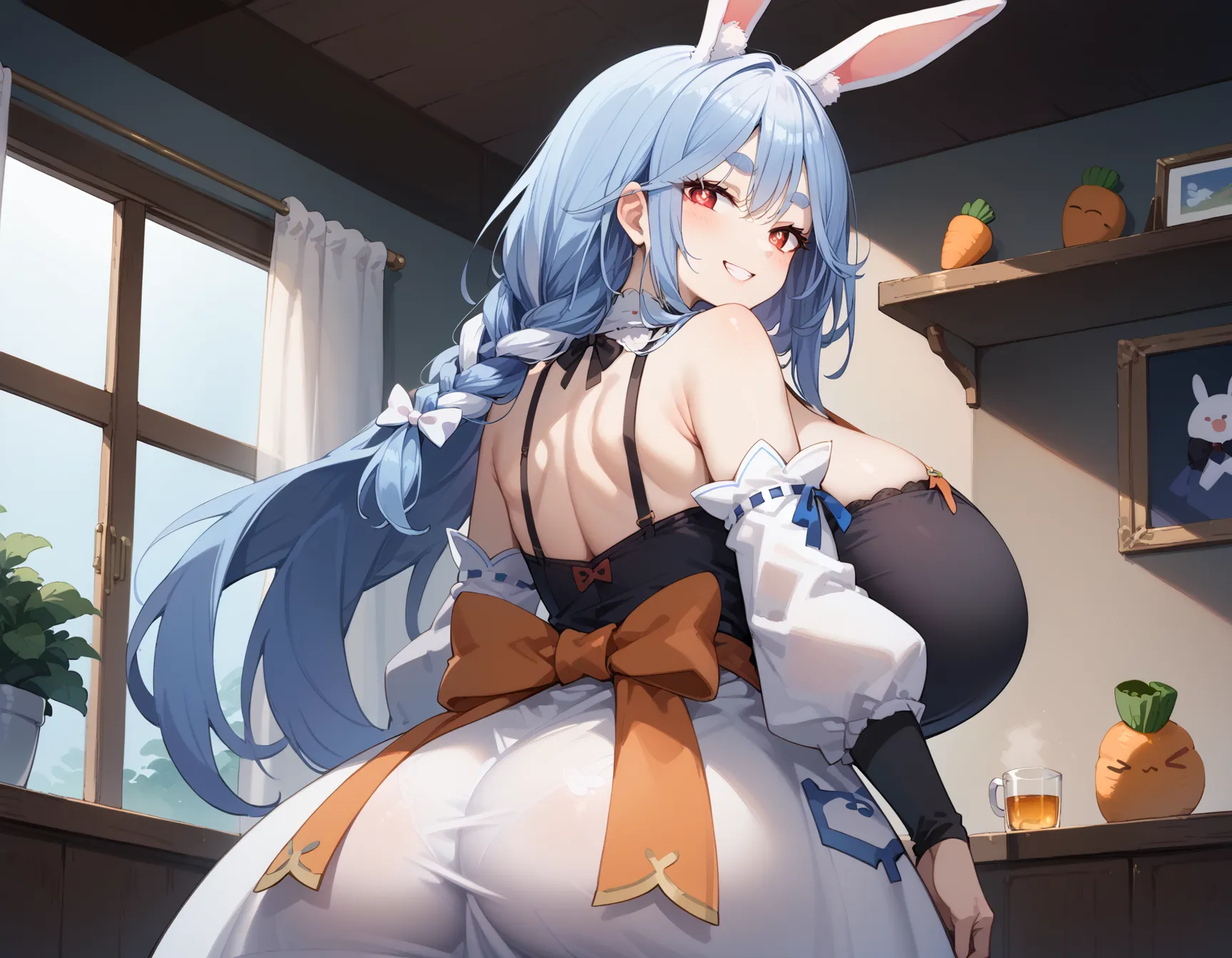 【「爆乳・超乳」AIエロ画像（イラスト・アニメ・二次元風）5621枚まとめ！(43ページ目)のエロ画像2枚目