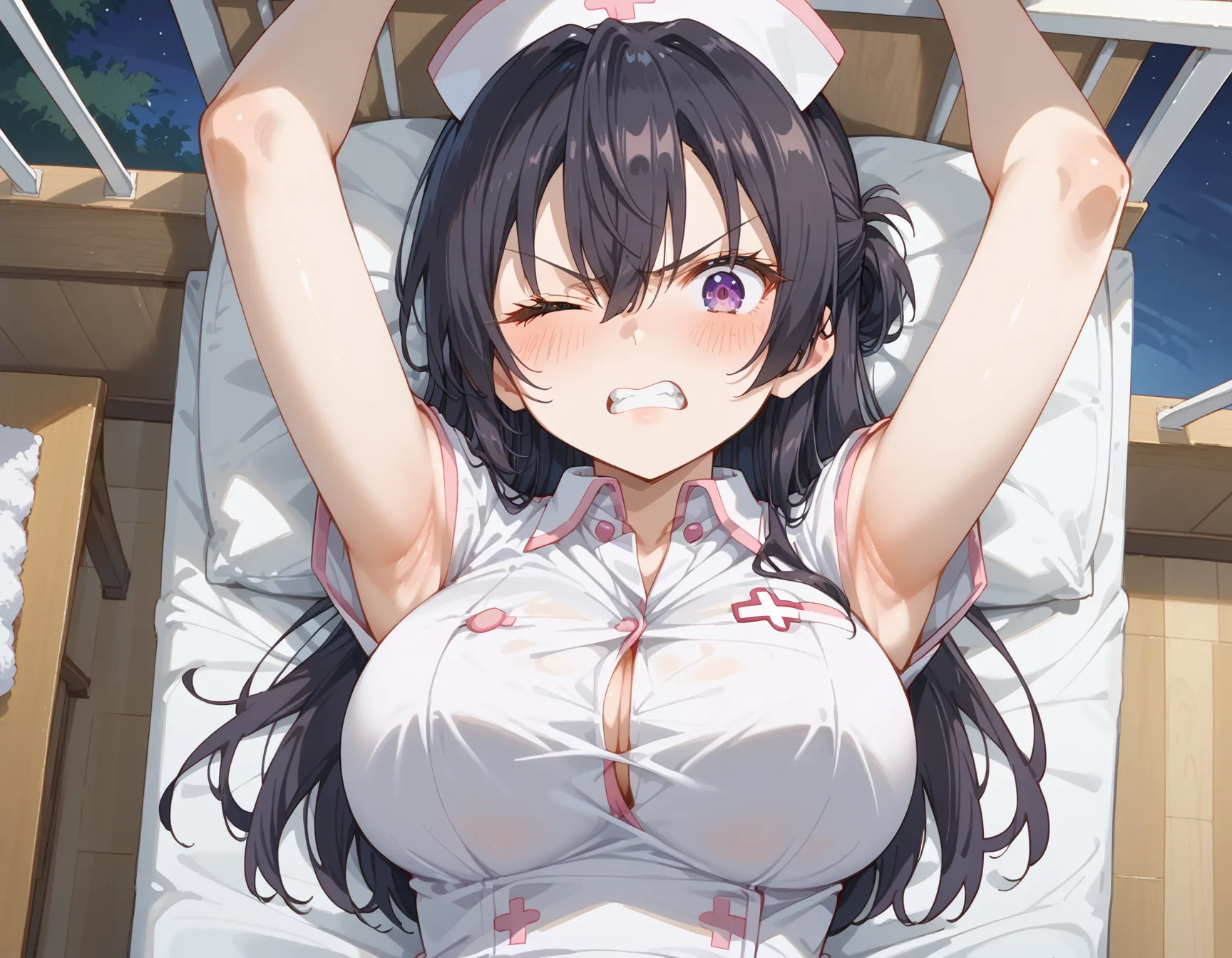 【「腋・脇」AIエロ画像（イラスト・アニメ・二次元風）4705枚まとめ！(37ページ目)のエロ画像7枚目