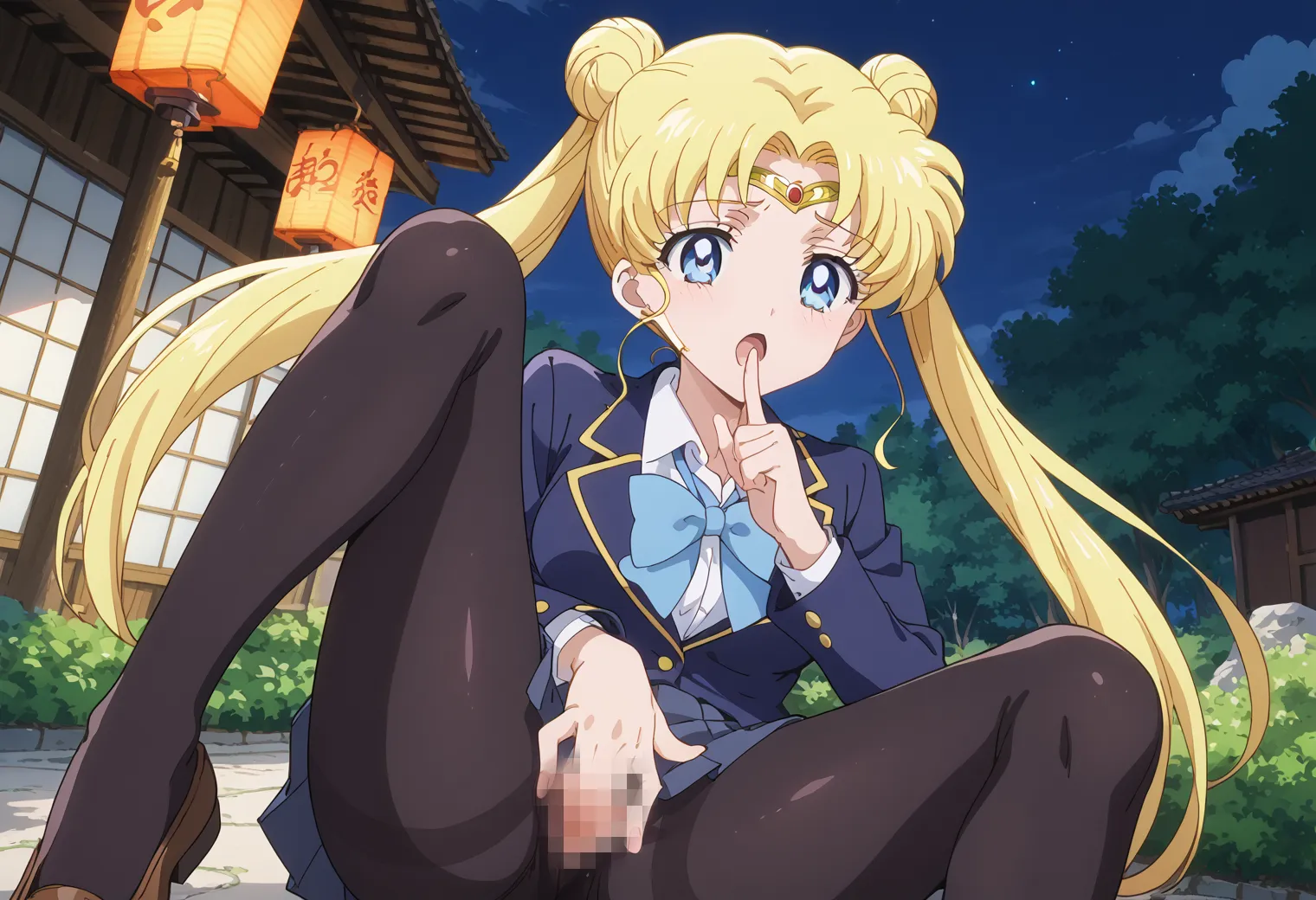 【「学制服」AIエロ画像（イラスト・アニメ・二次元風）4855枚まとめ！(37ページ目)のエロ画像23枚目