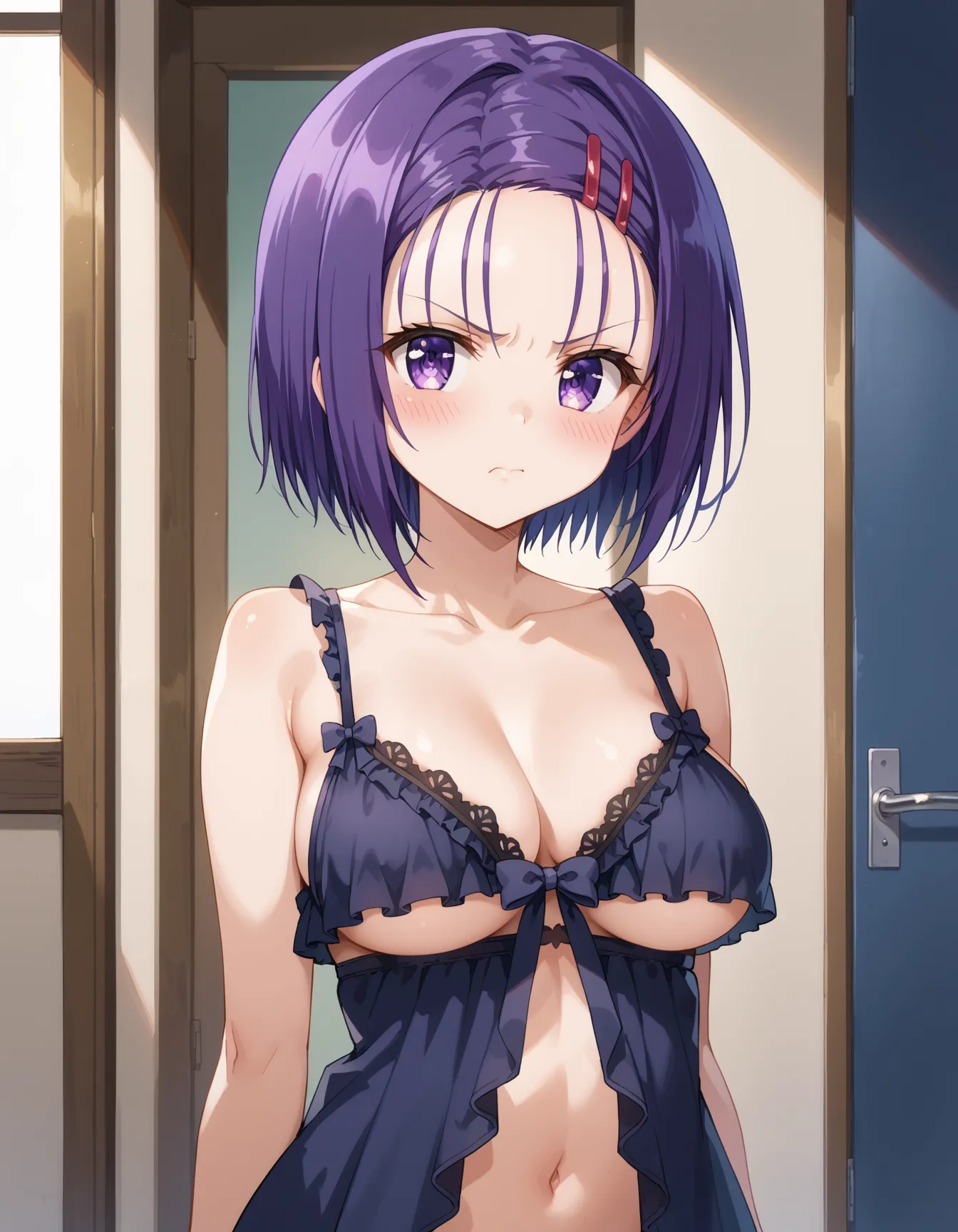 【「下着（ブラジャー・パンティ）」AIエロ画像（イラスト・アニメ・二次元風）15996枚まとめ！(124ページ目)のエロ画像21枚目