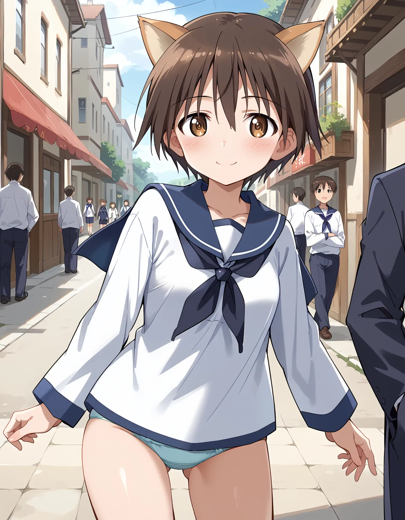 【「下着（ブラジャー・パンティ）」AIエロ画像（イラスト・アニメ・二次元風）15996枚まとめ！(123ページ目)のエロ画像28枚目