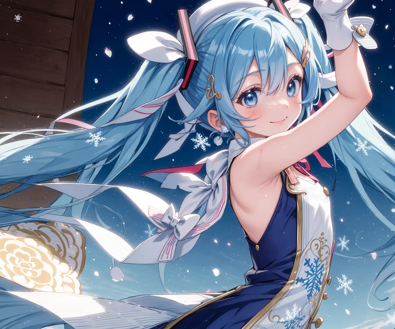 【「腋・脇」AIエロ画像（イラスト・アニメ・二次元風）4705枚まとめ！(36ページ目)のエロ画像27枚目