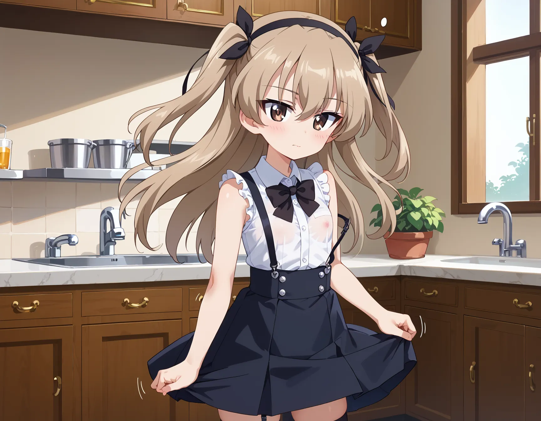 【「下着（ブラジャー・パンティ）」AIエロ画像（イラスト・アニメ・二次元風）15996枚まとめ！(123ページ目)のエロ画像11枚目