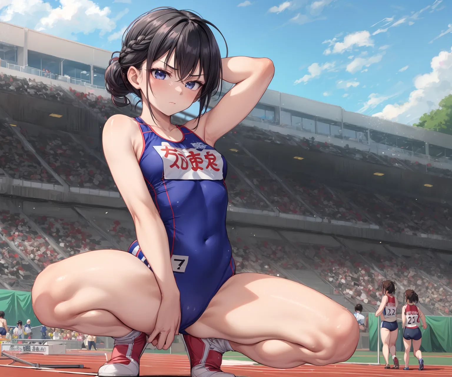 【「下着（ブラジャー・パンティ）」AIエロ画像（イラスト・アニメ・二次元風）15996枚まとめ！(123ページ目)のエロ画像10枚目