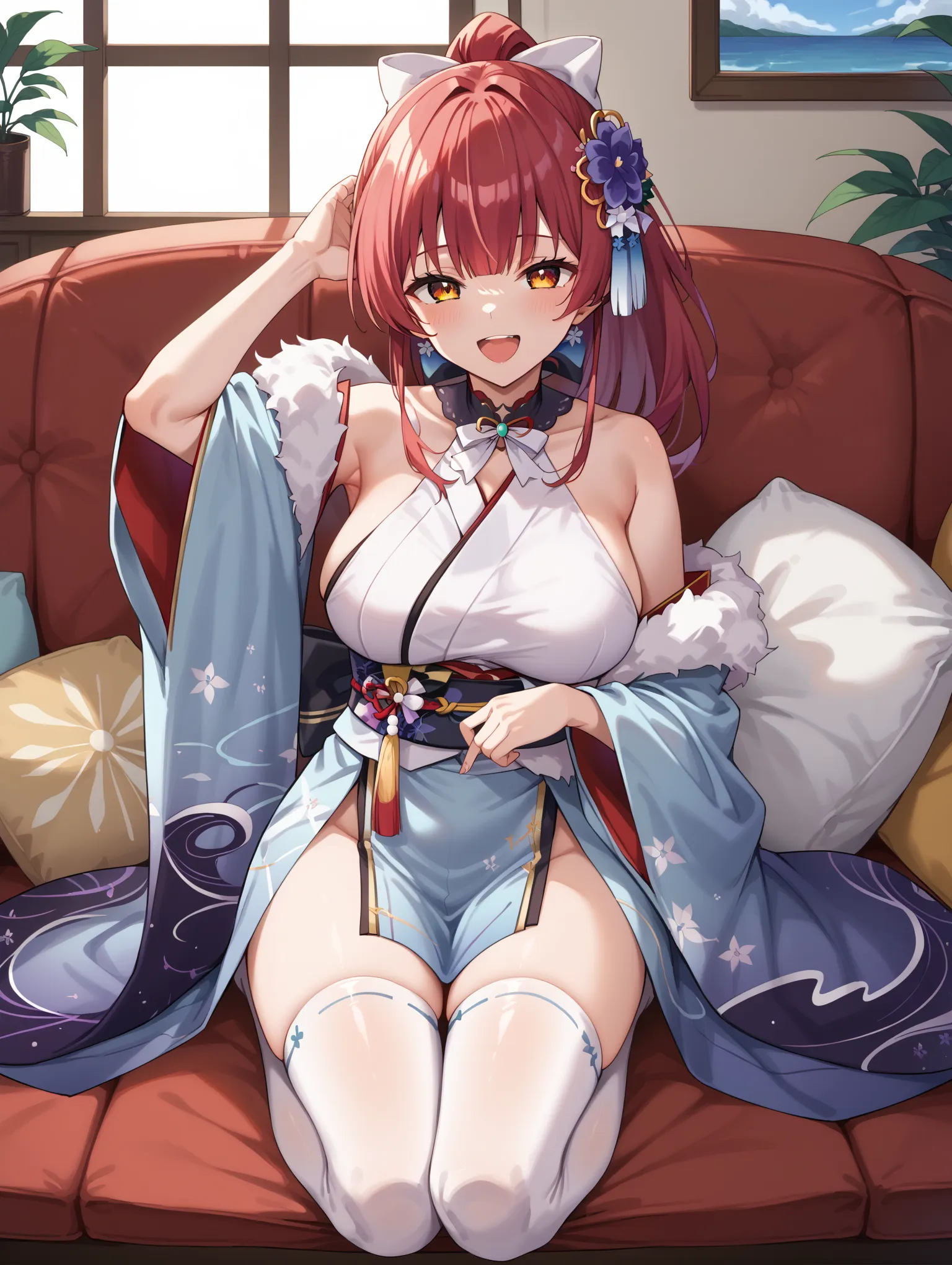 【「着物」AIエロ画像（イラスト・アニメ・二次元風）1472枚まとめ！(12ページ目)のエロ画像12枚目