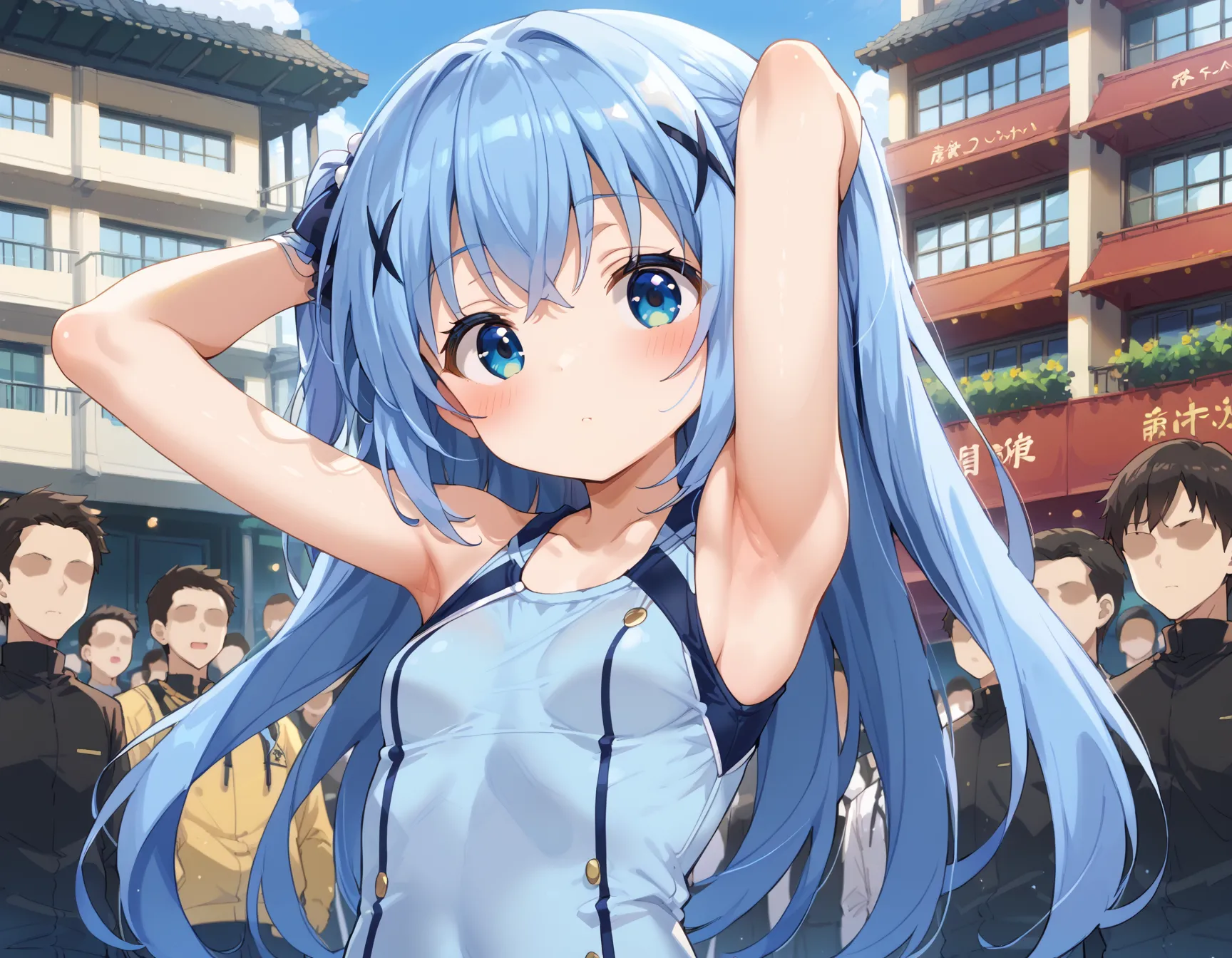 【「腋・脇」AIエロ画像（イラスト・アニメ・二次元風）4705枚まとめ！(36ページ目)のエロ画像22枚目