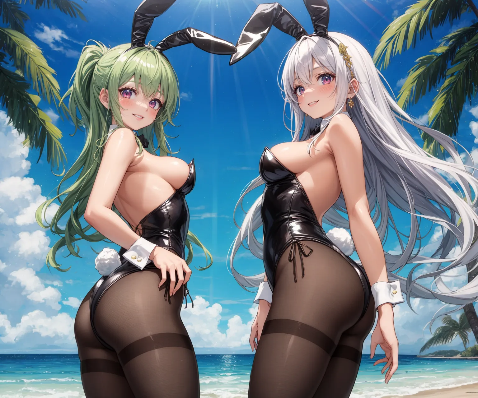 【「パンスト」AIエロ画像（イラスト・アニメ・二次元風）1436枚まとめ！(12ページ目)のエロ画像18枚目