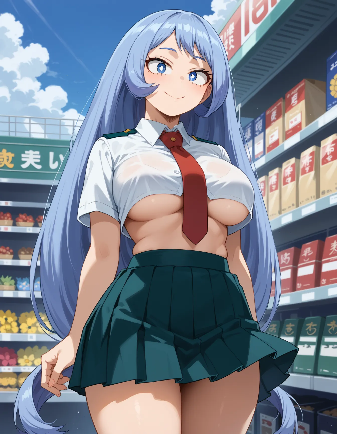 【「学制服」AIエロ画像（イラスト・アニメ・二次元風）4855枚まとめ！(36ページ目)のエロ画像26枚目