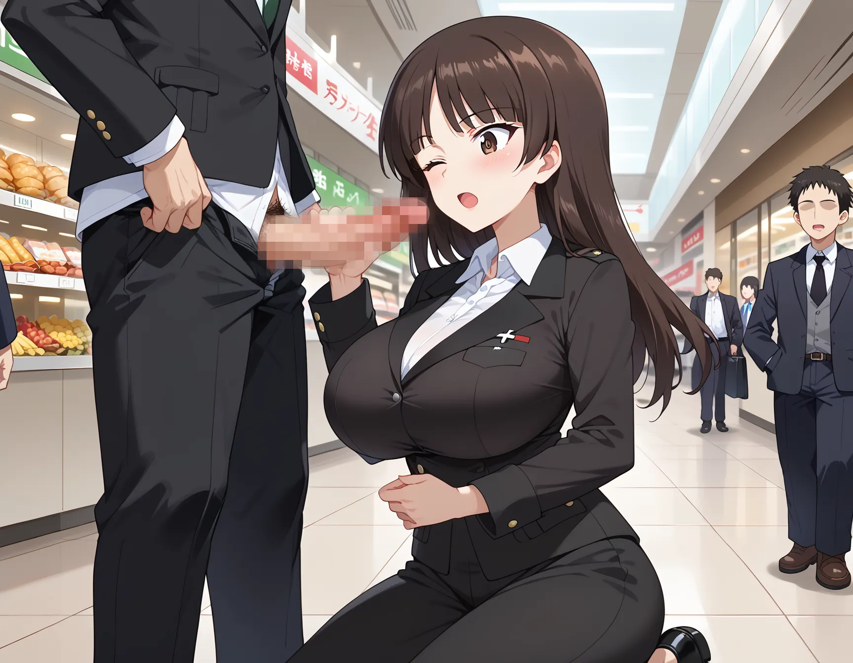 【「爆乳・超乳」AIエロ画像（イラスト・アニメ・二次元風）5621枚まとめ！(42ページ目)のエロ画像8枚目