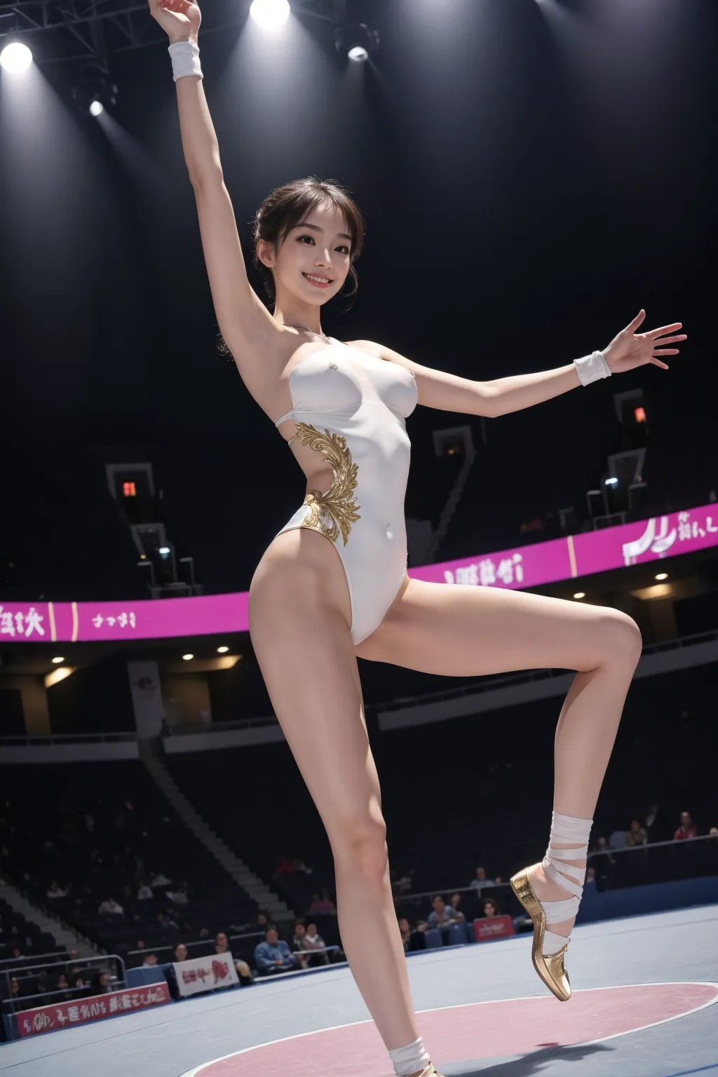 【「レオタード」AIエロ画像（リアル・実写・フォト風）2023枚まとめ！(17ページ目)のエロ画像2枚目