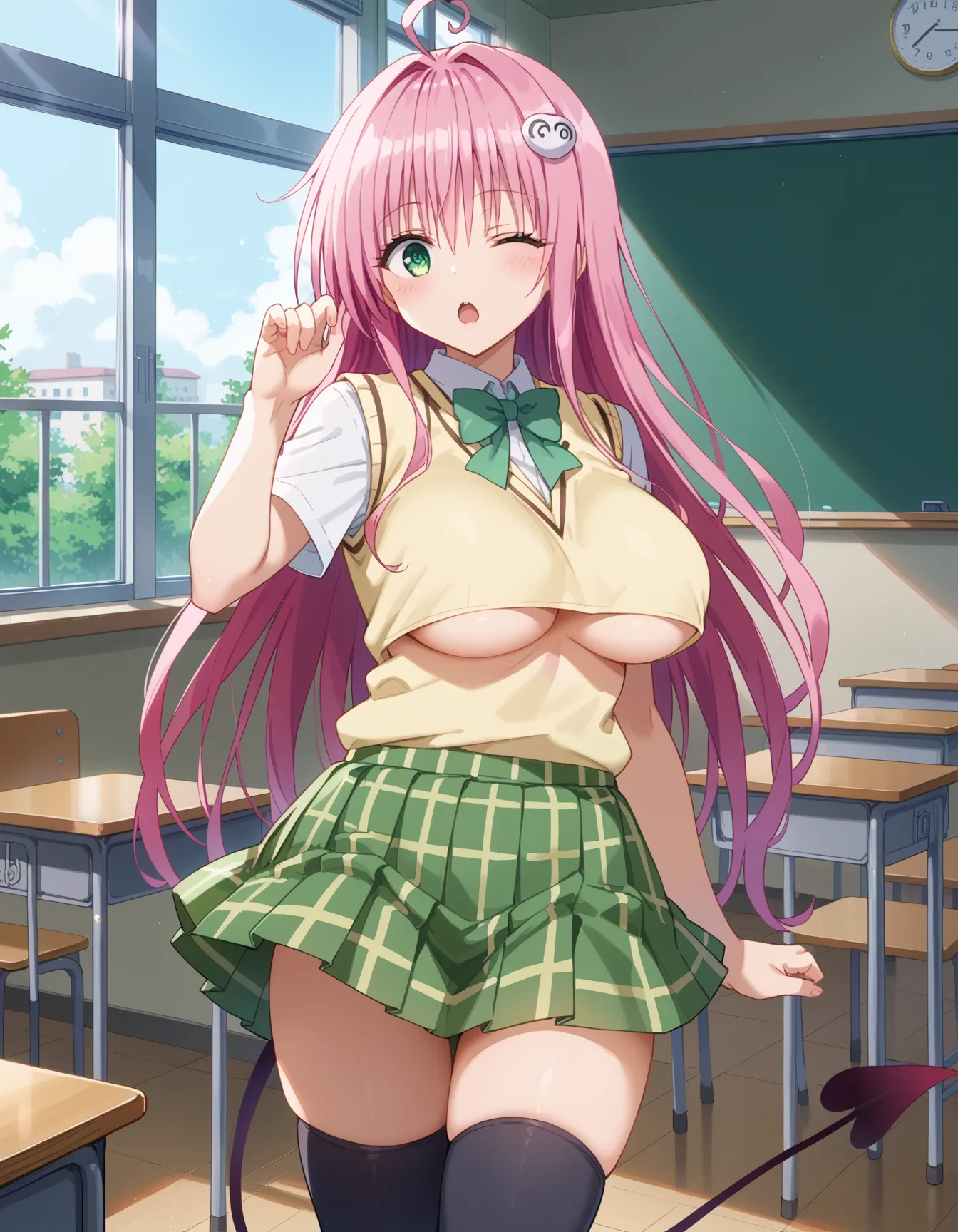 【「学制服」AIエロ画像（イラスト・アニメ・二次元風）4855枚まとめ！(36ページ目)のエロ画像18枚目