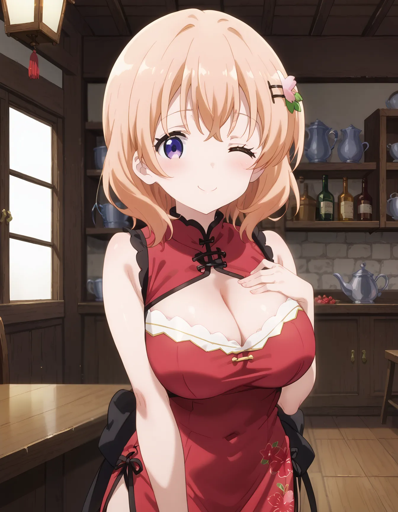 【「巨乳」AIエロ画像（イラスト・アニメ・二次元風）26161枚まとめ！(202ページ目)のエロ画像3枚目