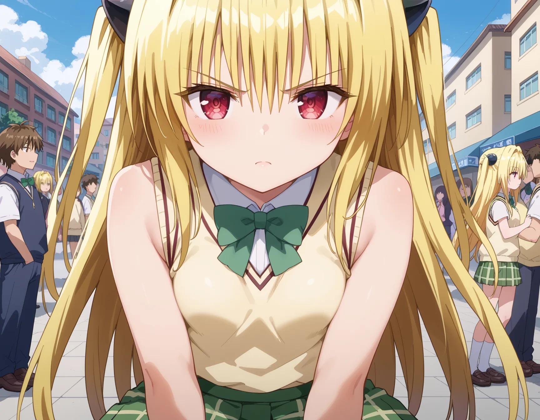 【「学制服」AIエロ画像（イラスト・アニメ・二次元風）4855枚まとめ！(36ページ目)のエロ画像17枚目