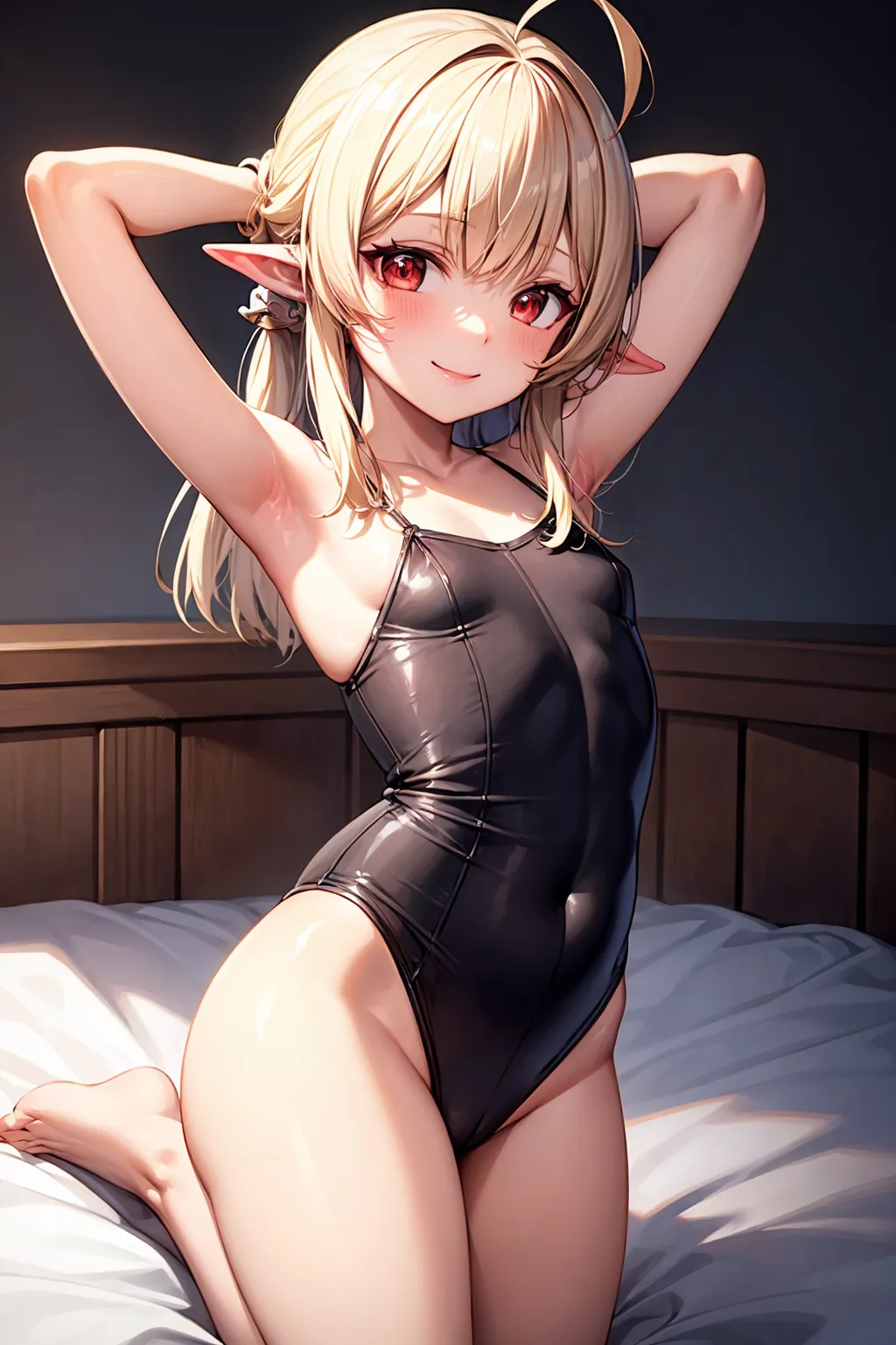 【「貧乳」AIエロ画像（イラスト・アニメ・二次元風）8390枚まとめ！(65ページ目)のエロ画像5枚目