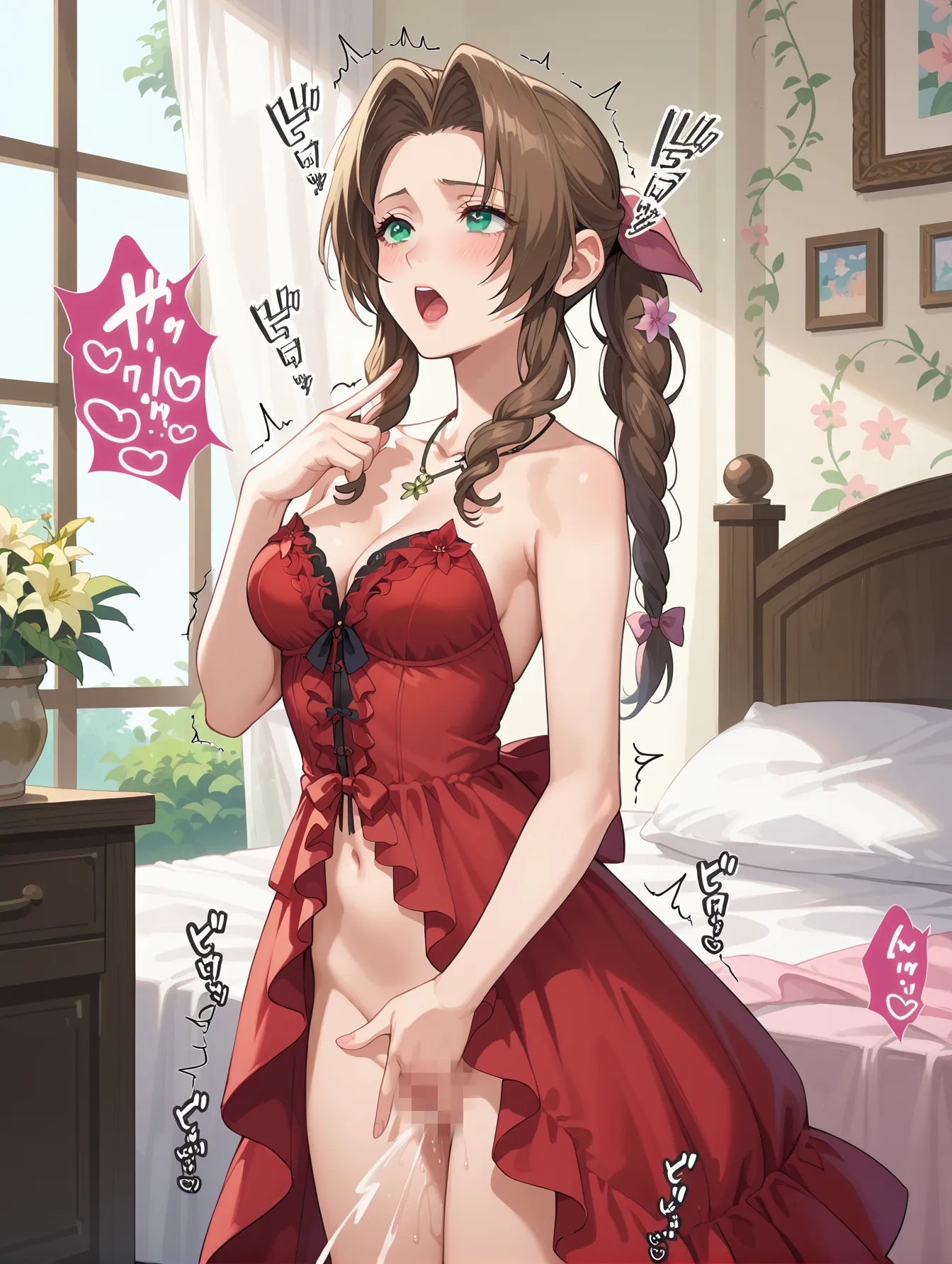 【「下着（ブラジャー・パンティ）」AIエロ画像（イラスト・アニメ・二次元風）15996枚まとめ！(120ページ目)のエロ画像9枚目