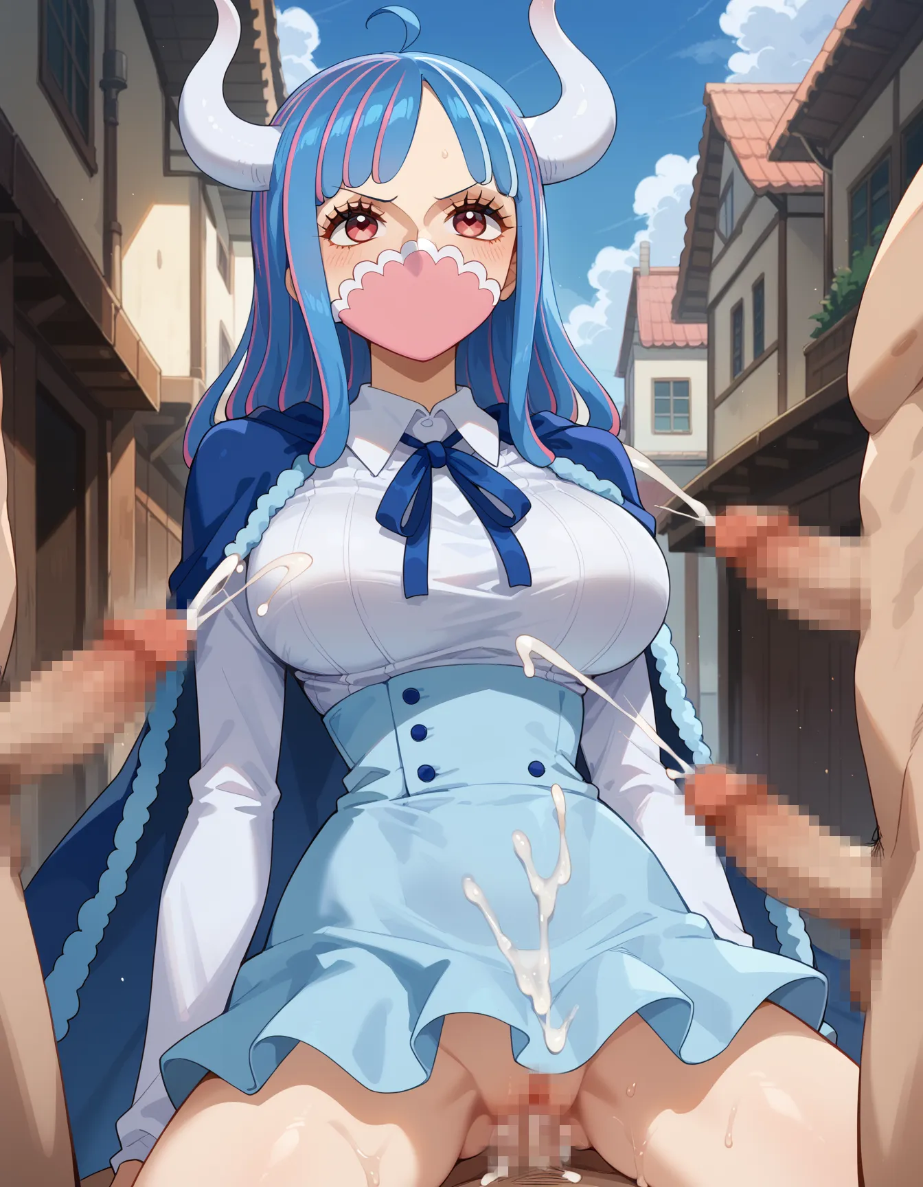 【「巨乳」AIエロ画像（イラスト・アニメ・二次元風）26161枚まとめ！(201ページ目)のエロ画像1枚目