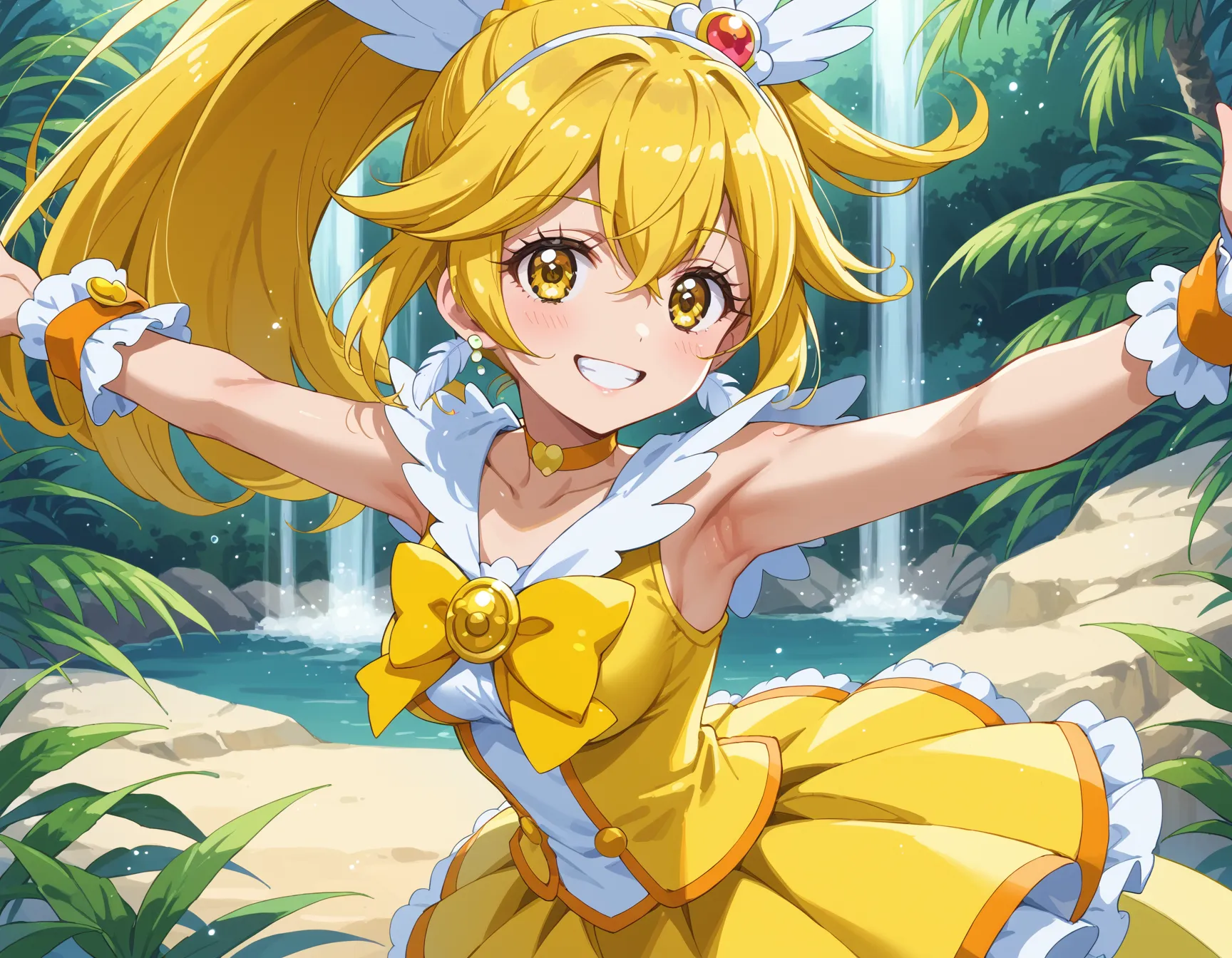 【「腋・脇」AIエロ画像（イラスト・アニメ・二次元風）4705枚まとめ！(35ページ目)のエロ画像30枚目