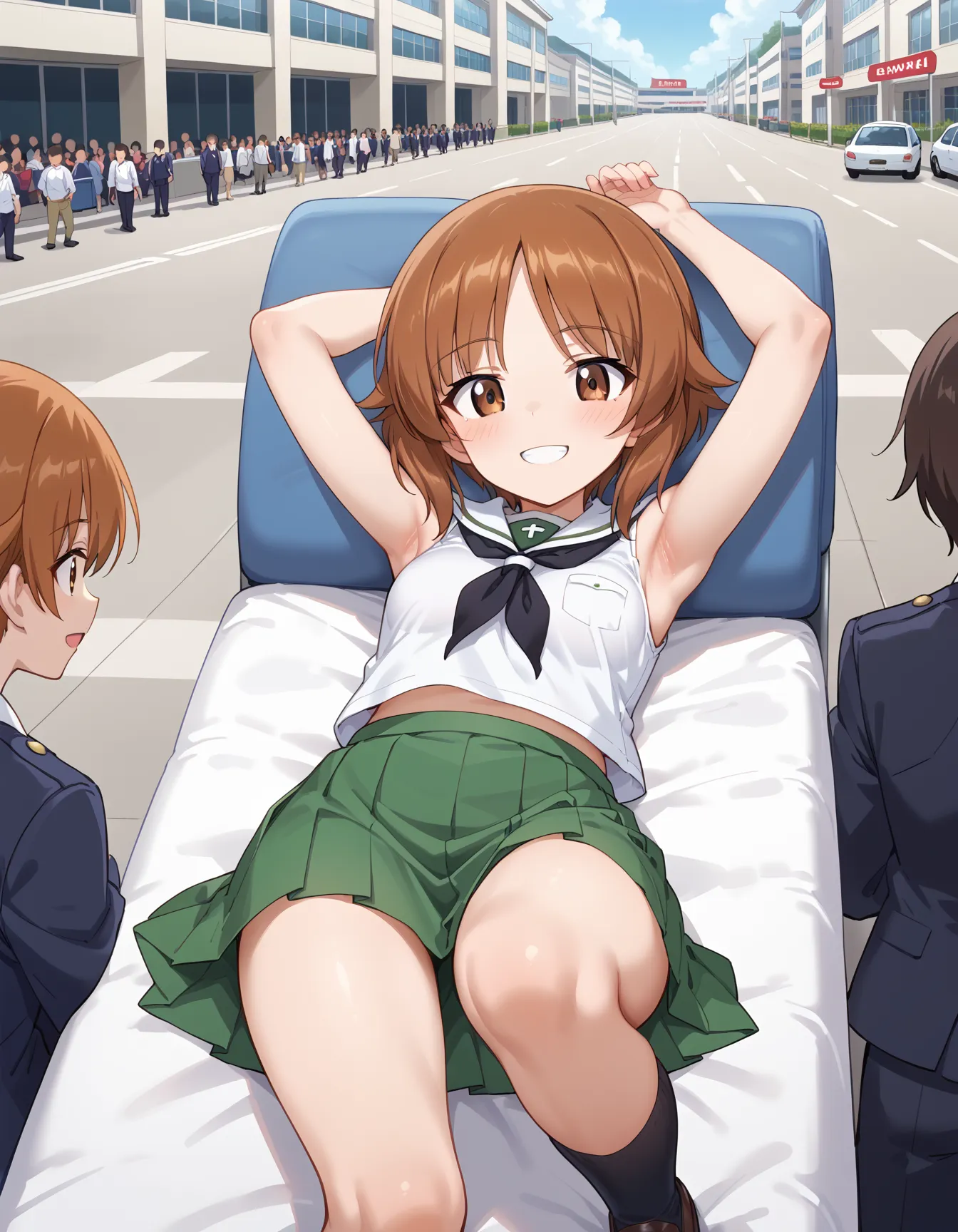 【「学制服」AIエロ画像（イラスト・アニメ・二次元風）4855枚まとめ！(36ページ目)のエロ画像9枚目