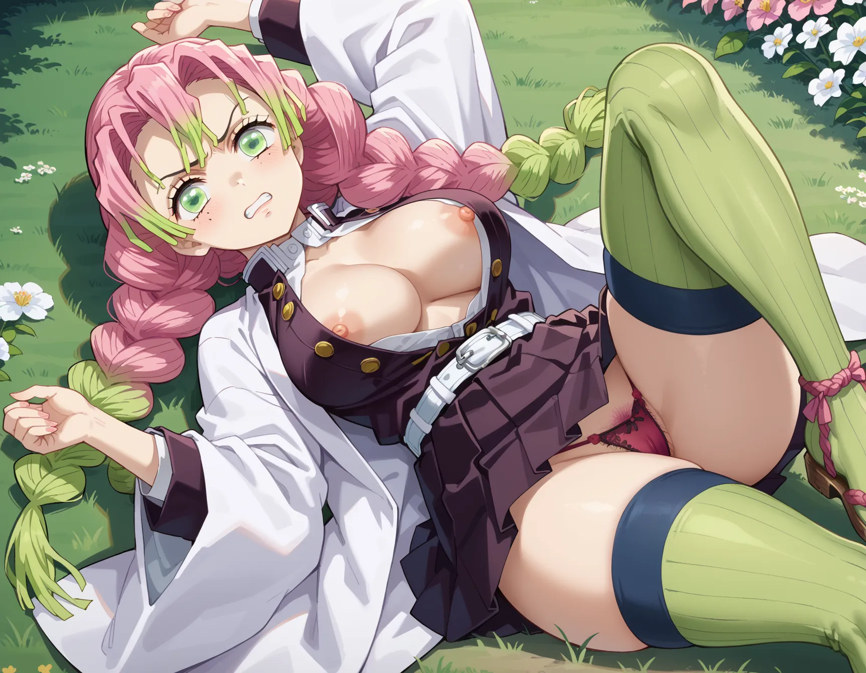 【「下着（ブラジャー・パンティ）」AIエロ画像（イラスト・アニメ・二次元風）15996枚まとめ！(118ページ目)のエロ画像22枚目