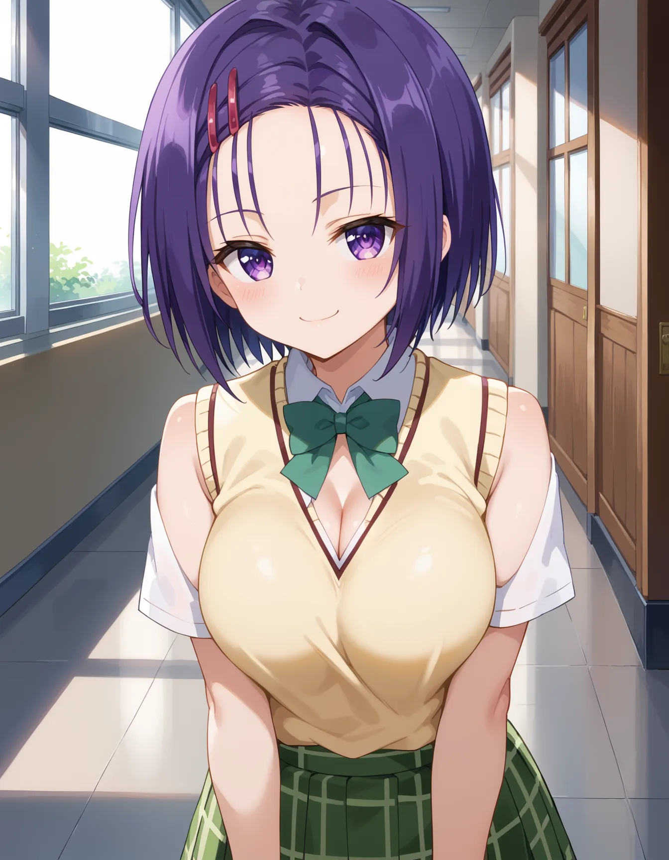 【「学制服」AIエロ画像（イラスト・アニメ・二次元風）4855枚まとめ！(35ページ目)のエロ画像26枚目