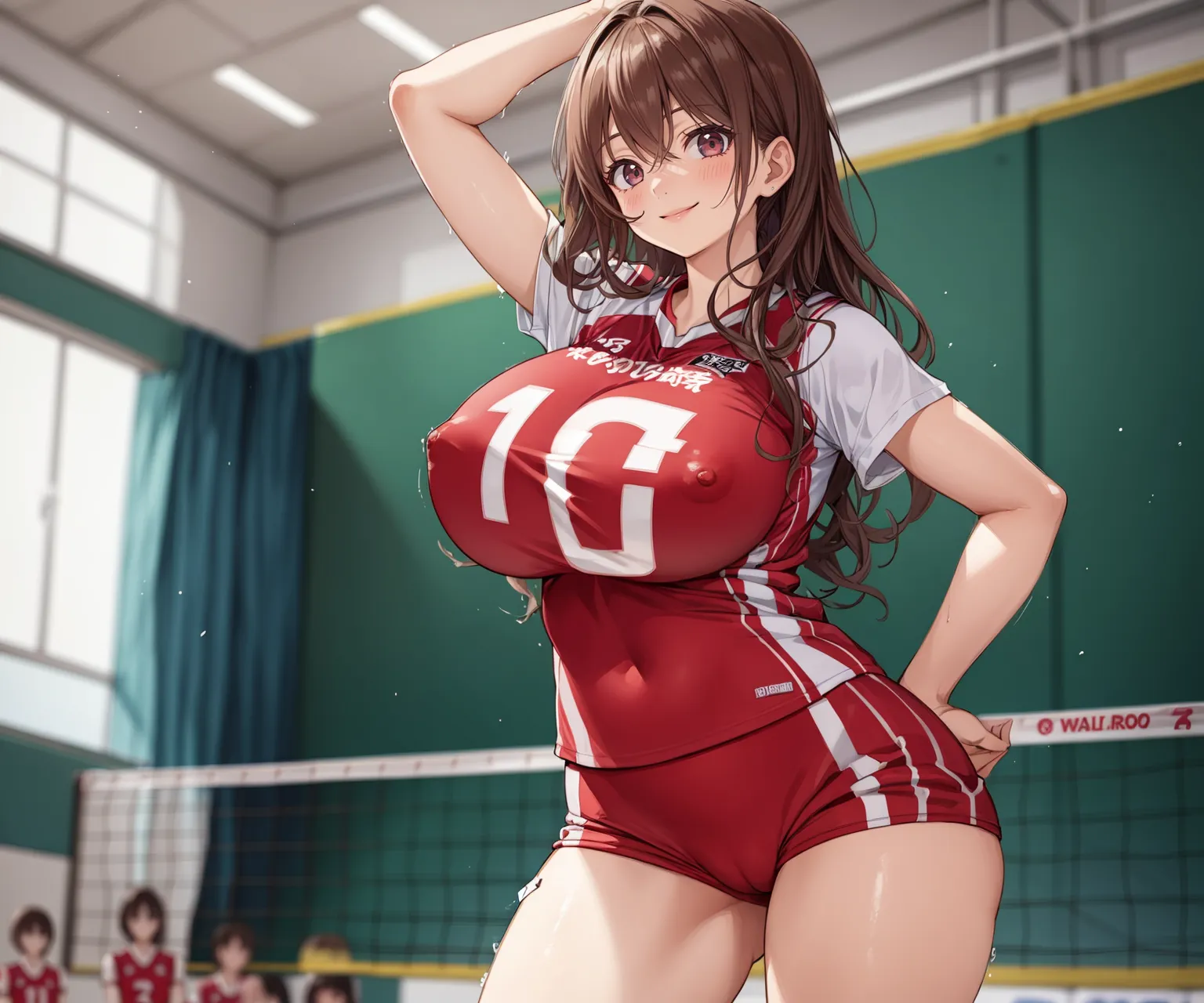 【「爆乳・超乳」AIエロ画像（イラスト・アニメ・二次元風）5621枚まとめ！(41ページ目)のエロ画像3枚目