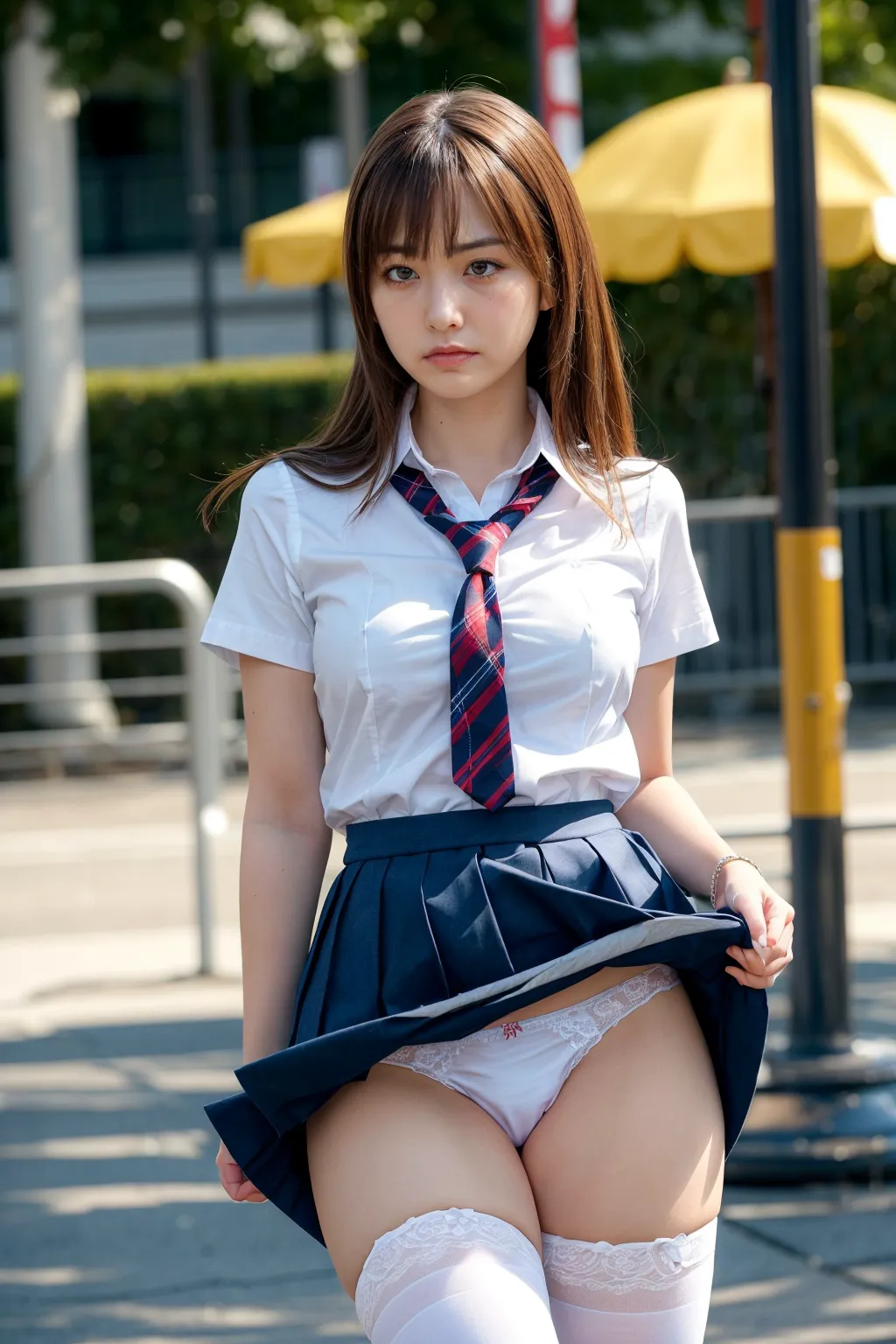 【「女子校生・JK×学制服」AIエロ画像（リアル・実写・フォト風）6248枚まとめ！(46ページ目)のエロ画像7枚目
