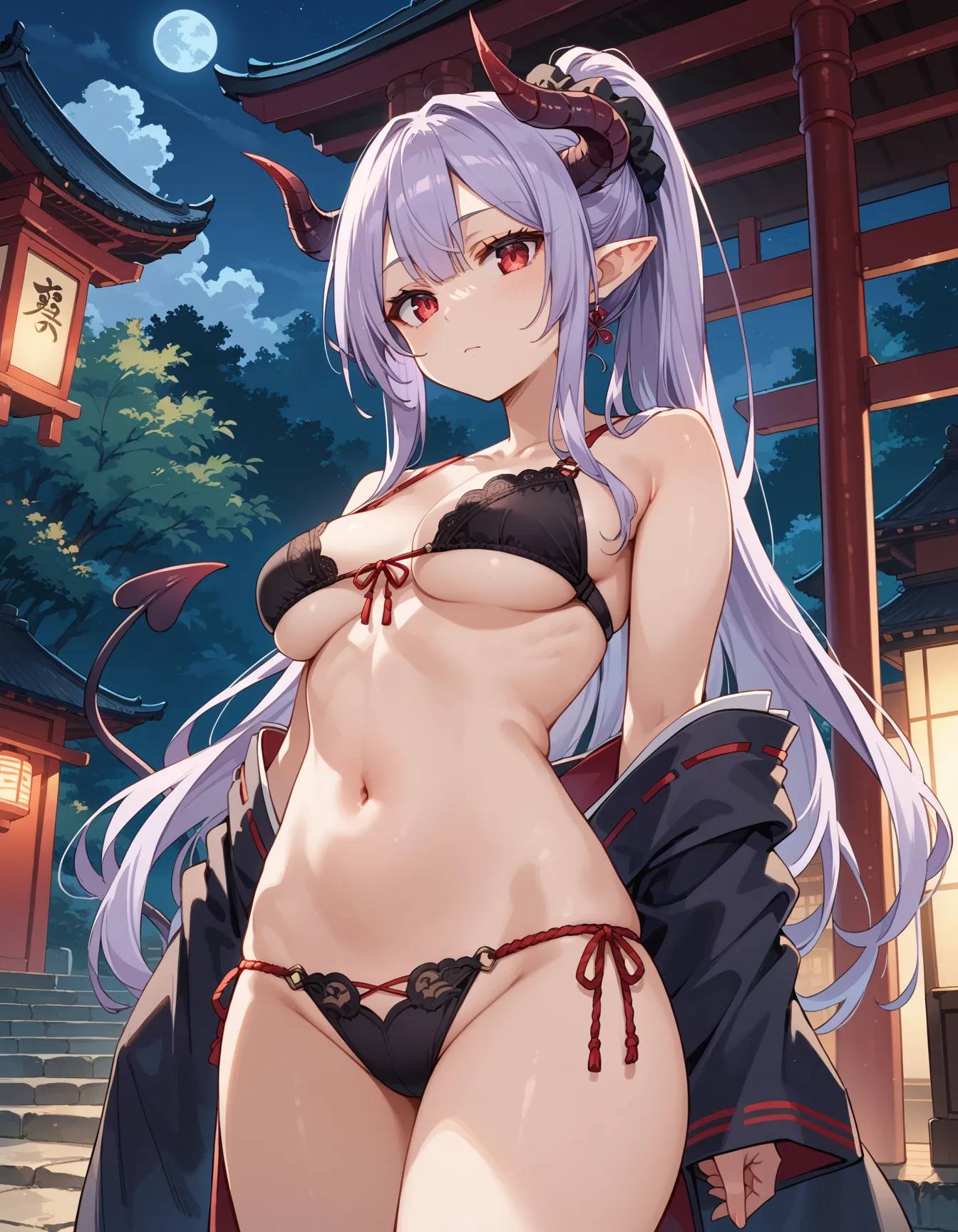 【「下着（ブラジャー・パンティ）」AIエロ画像（イラスト・アニメ・二次元風）15996枚まとめ！(116ページ目)のエロ画像26枚目