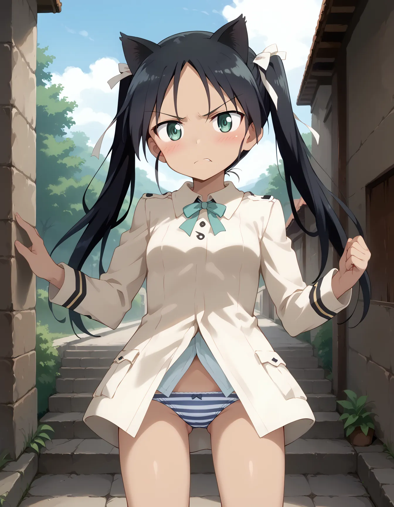 【「下着（ブラジャー・パンティ）」AIエロ画像（イラスト・アニメ・二次元風）15996枚まとめ！(116ページ目)のエロ画像13枚目