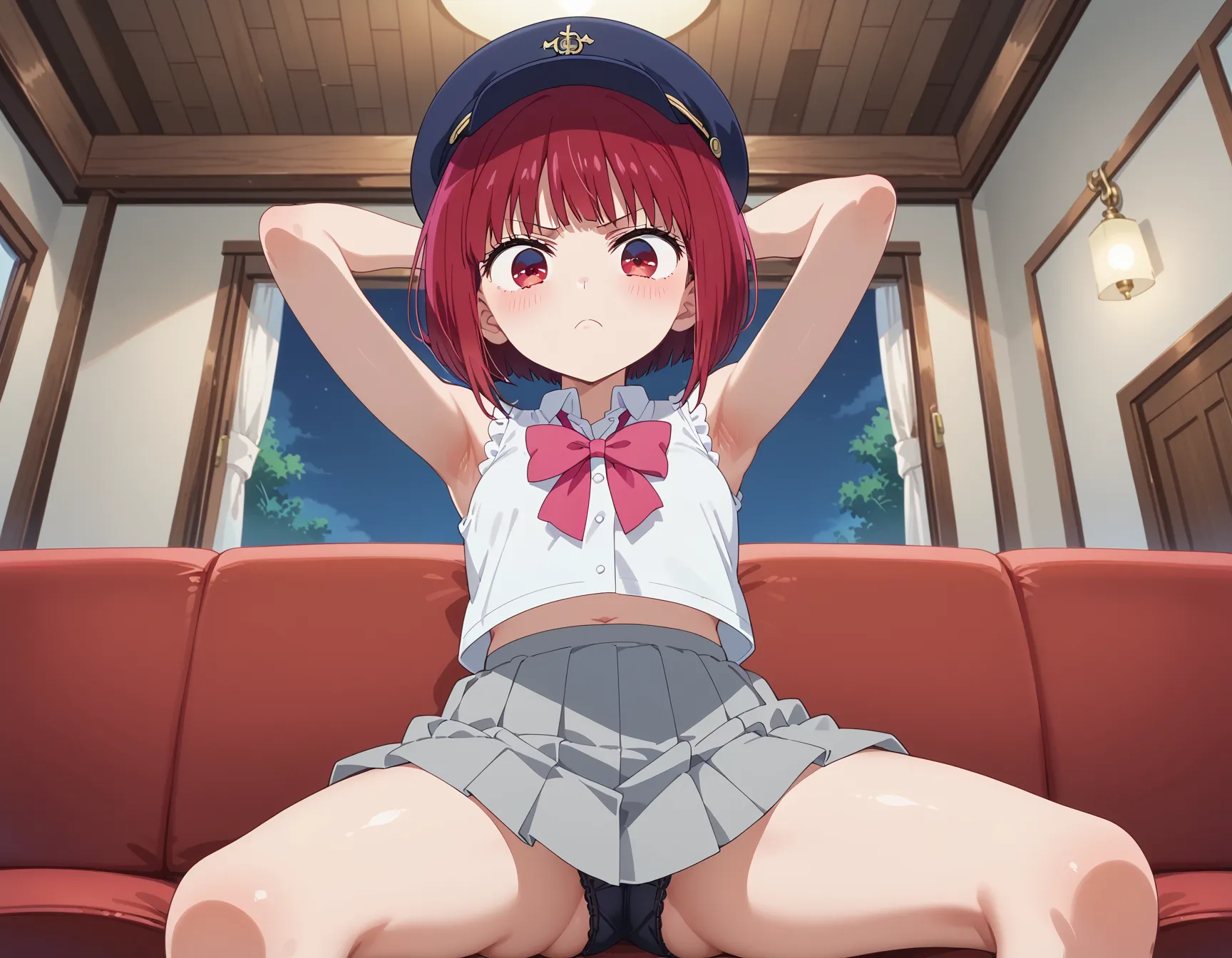 【「学制服」AIエロ画像（イラスト・アニメ・二次元風）4855枚まとめ！(35ページ目)のエロ画像5枚目