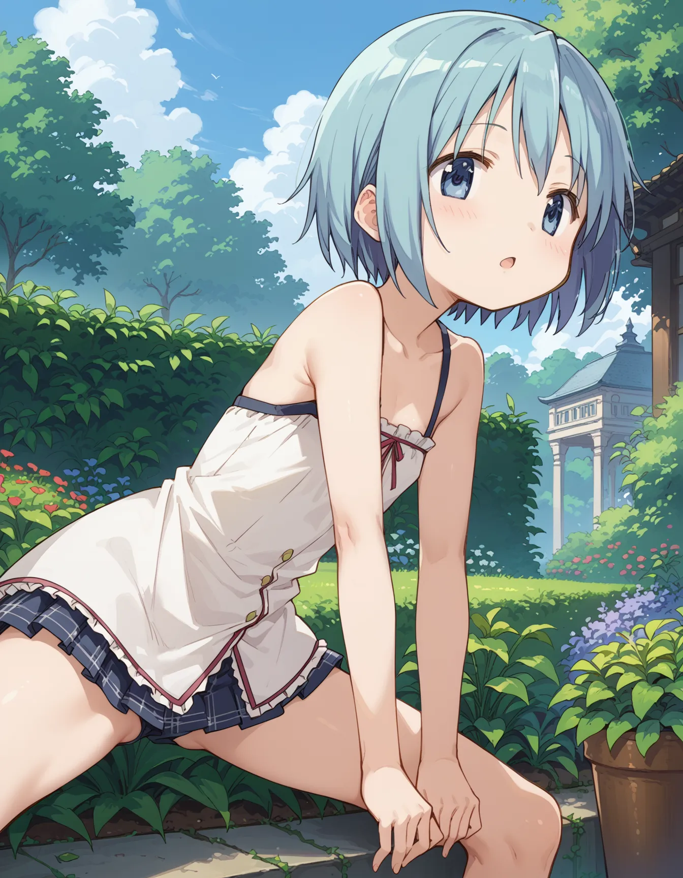 【「貧乳」AIエロ画像（イラスト・アニメ・二次元風）8390枚まとめ！(63ページ目)のエロ画像4枚目