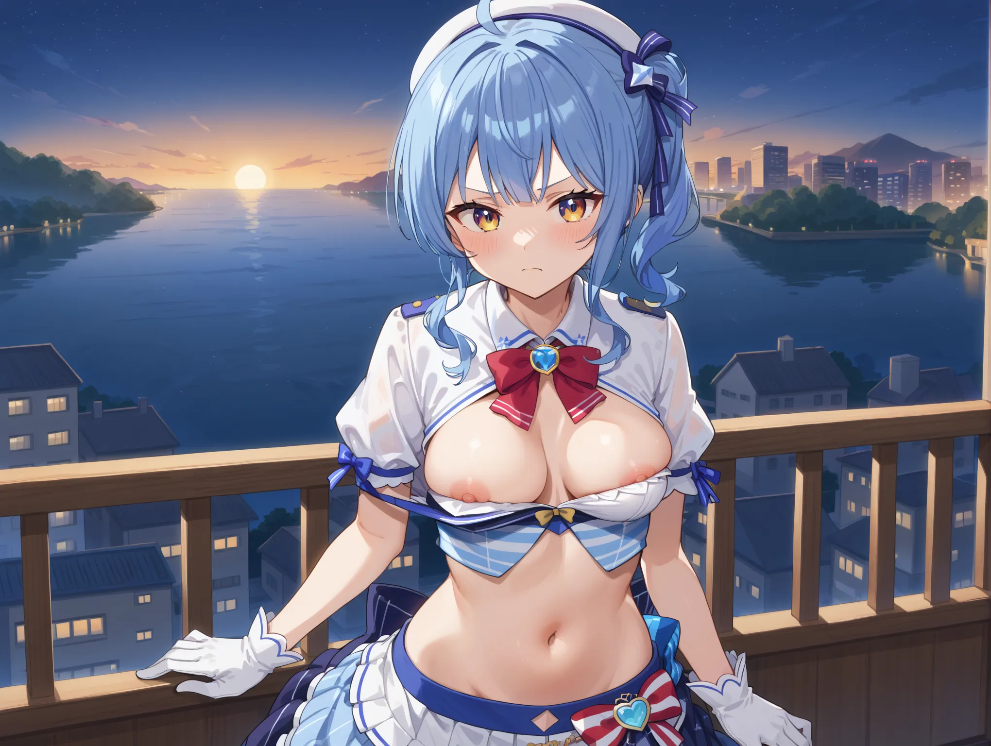 【「下着（ブラジャー・パンティ）」AIエロ画像（イラスト・アニメ・二次元風）15996枚まとめ！(113ページ目)のエロ画像16枚目