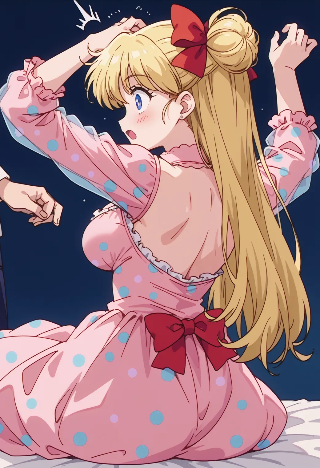 【「下着（ブラジャー・パンティ）」AIエロ画像（イラスト・アニメ・二次元風）15996枚まとめ！(112ページ目)のエロ画像22枚目