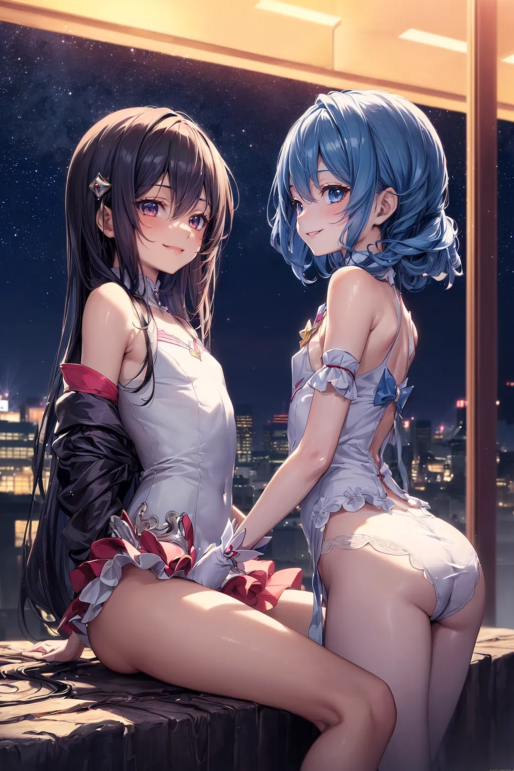 【「尻」AIエロ画像（イラスト・アニメ・二次元風）13361枚まとめ！(93ページ目)のエロ画像14枚目
