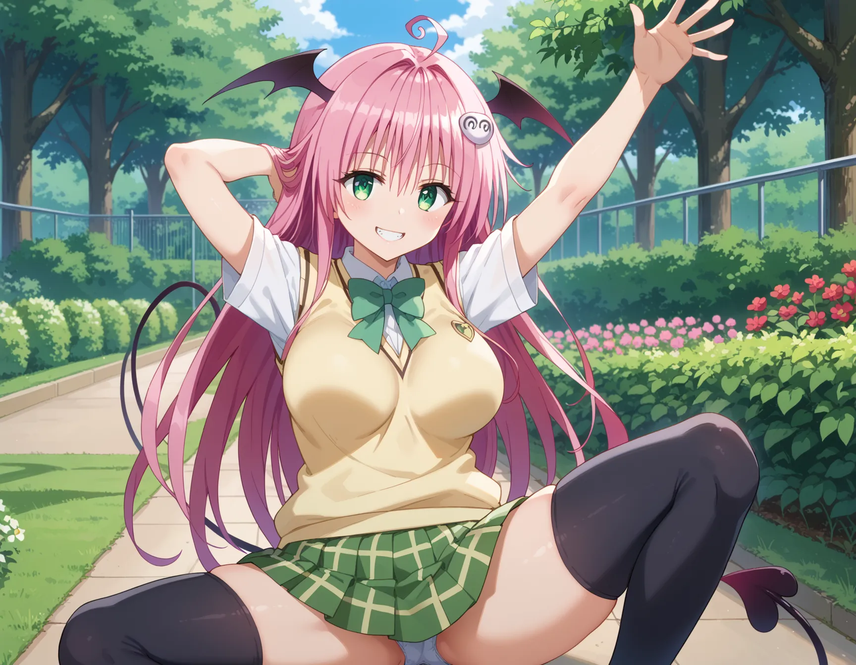 【「学制服」AIエロ画像（イラスト・アニメ・二次元風）4855枚まとめ！(33ページ目)のエロ画像15枚目