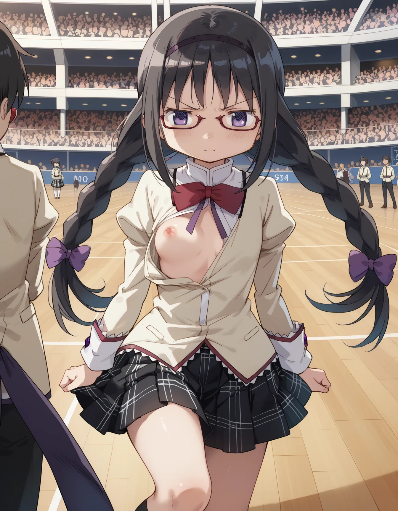 【「学制服」AIエロ画像（イラスト・アニメ・二次元風）4855枚まとめ！(33ページ目)のエロ画像12枚目