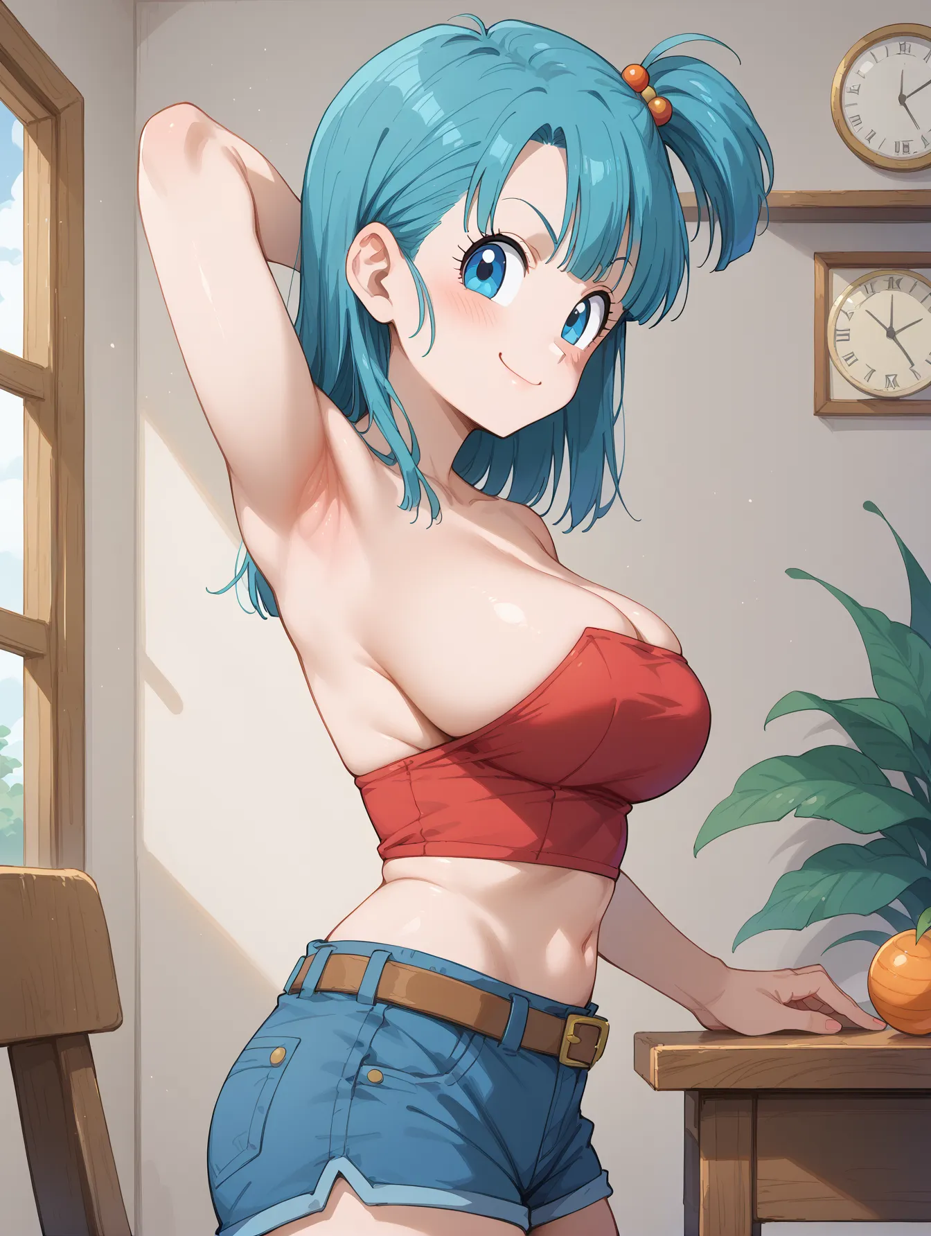 【「腋・脇」AIエロ画像（イラスト・アニメ・二次元風）4705枚まとめ！(33ページ目)のエロ画像16枚目