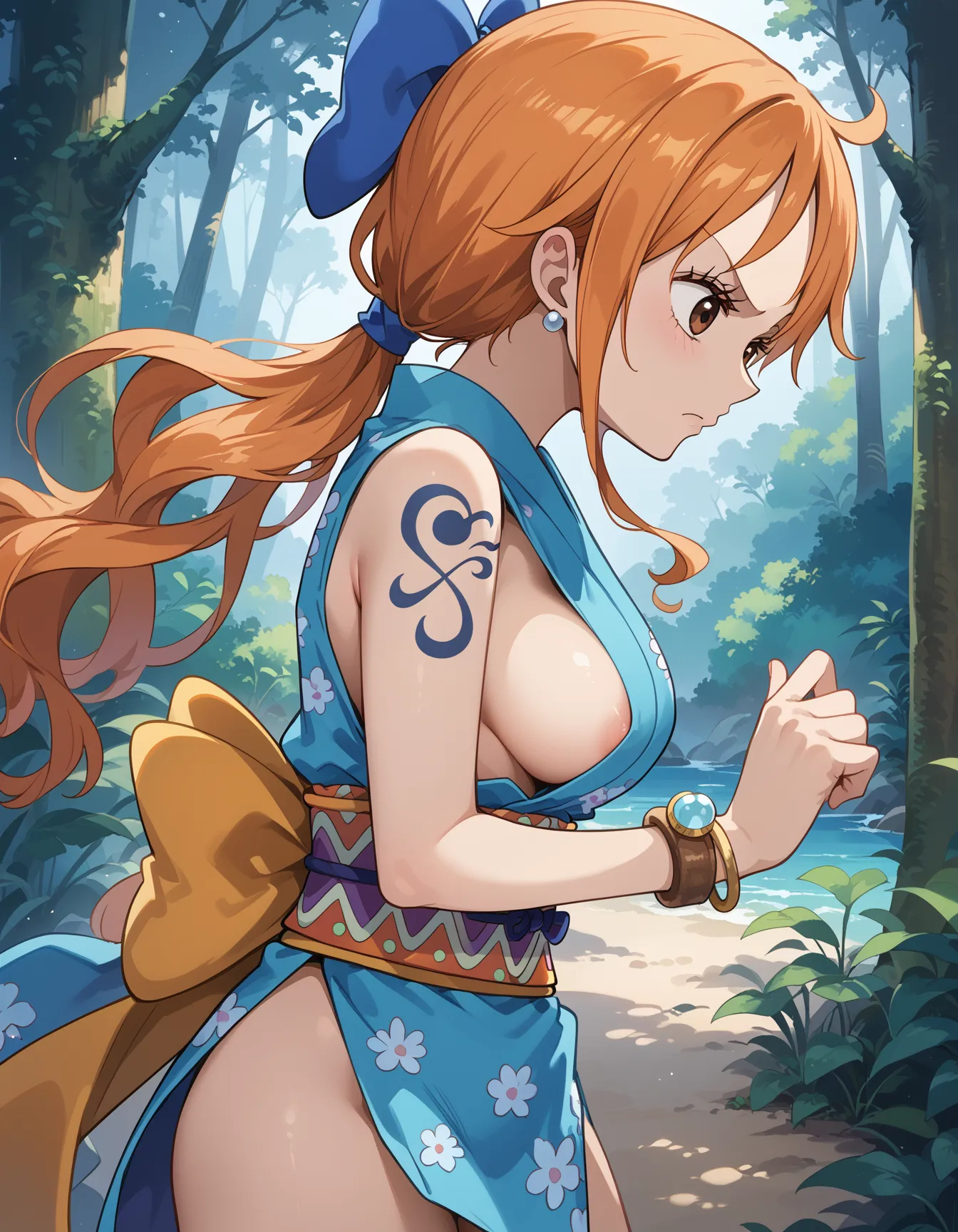 【「下着（ブラジャー・パンティ）」AIエロ画像（イラスト・アニメ・二次元風）15996枚まとめ！(109ページ目)のエロ画像24枚目