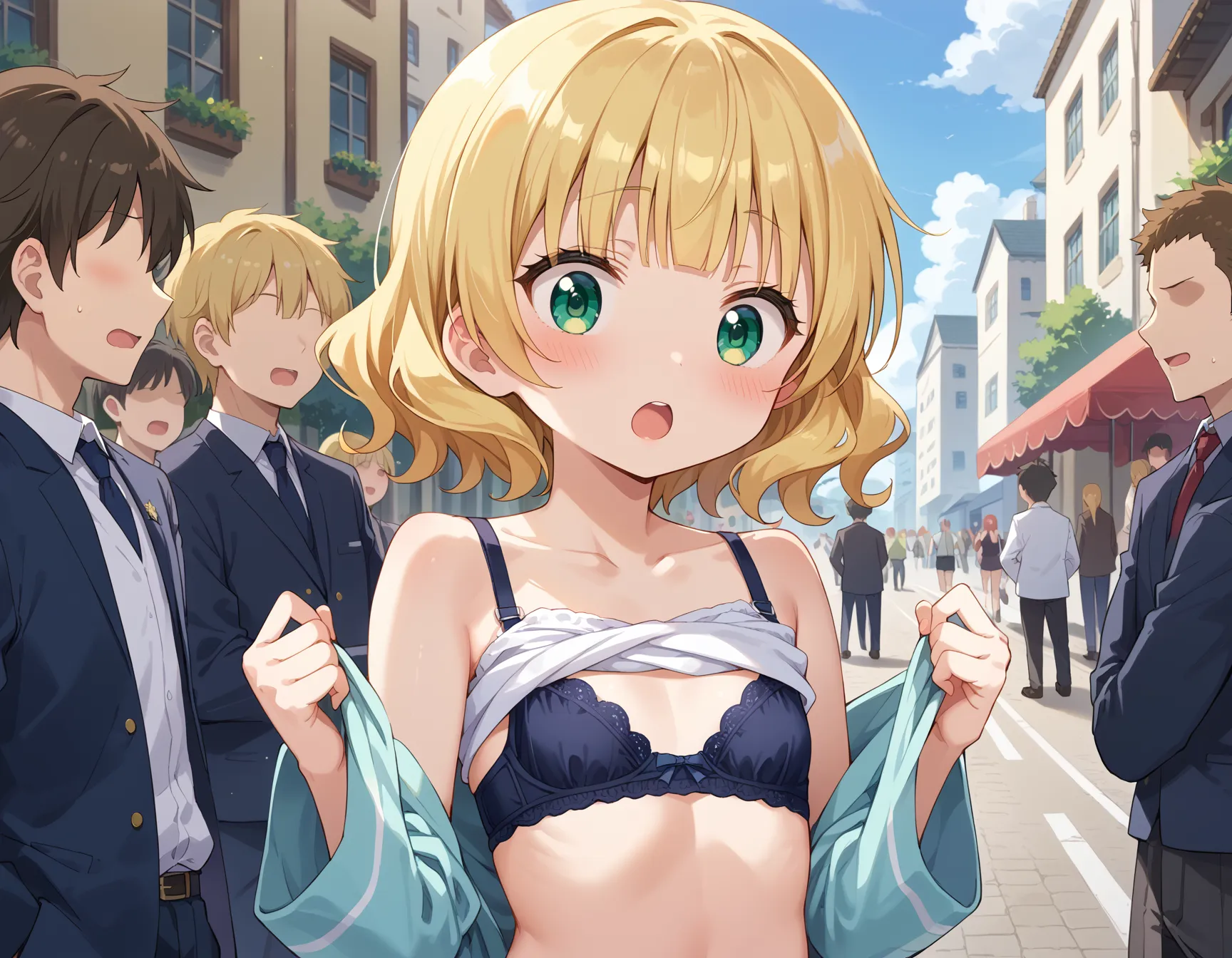 【「下着（ブラジャー・パンティ）」AIエロ画像（イラスト・アニメ・二次元風）15996枚まとめ！(109ページ目)のエロ画像4枚目